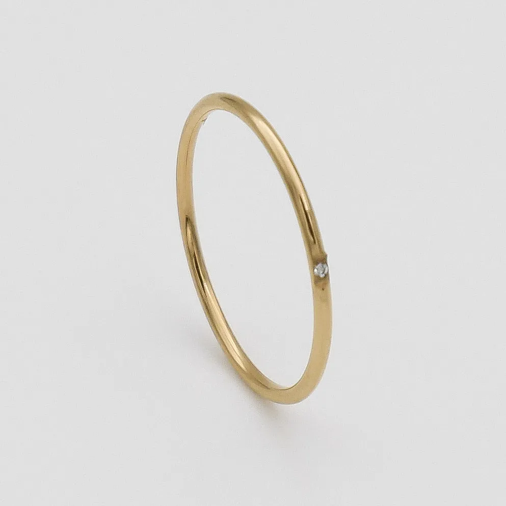 Mila Dainty Diamond Ring sold by PRYA