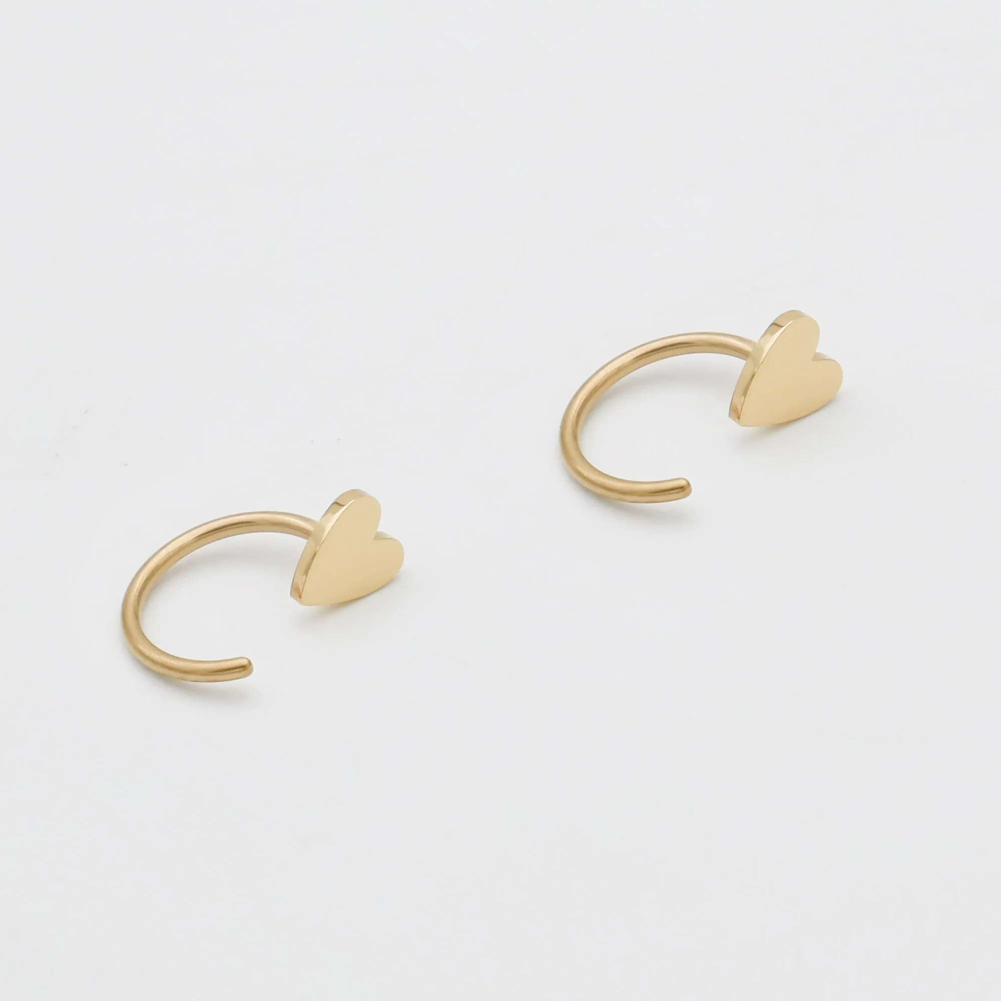 Harper Half Hoop Earrings sold by PRYA product image thumbnail 5