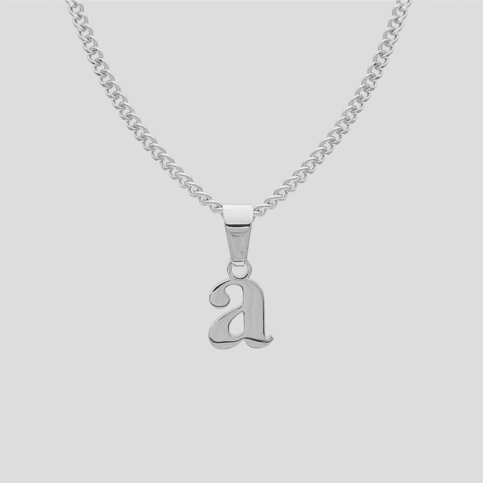 Kayla Lowercase Mini Initial Necklace sold by PRYA product image thumbnail 3