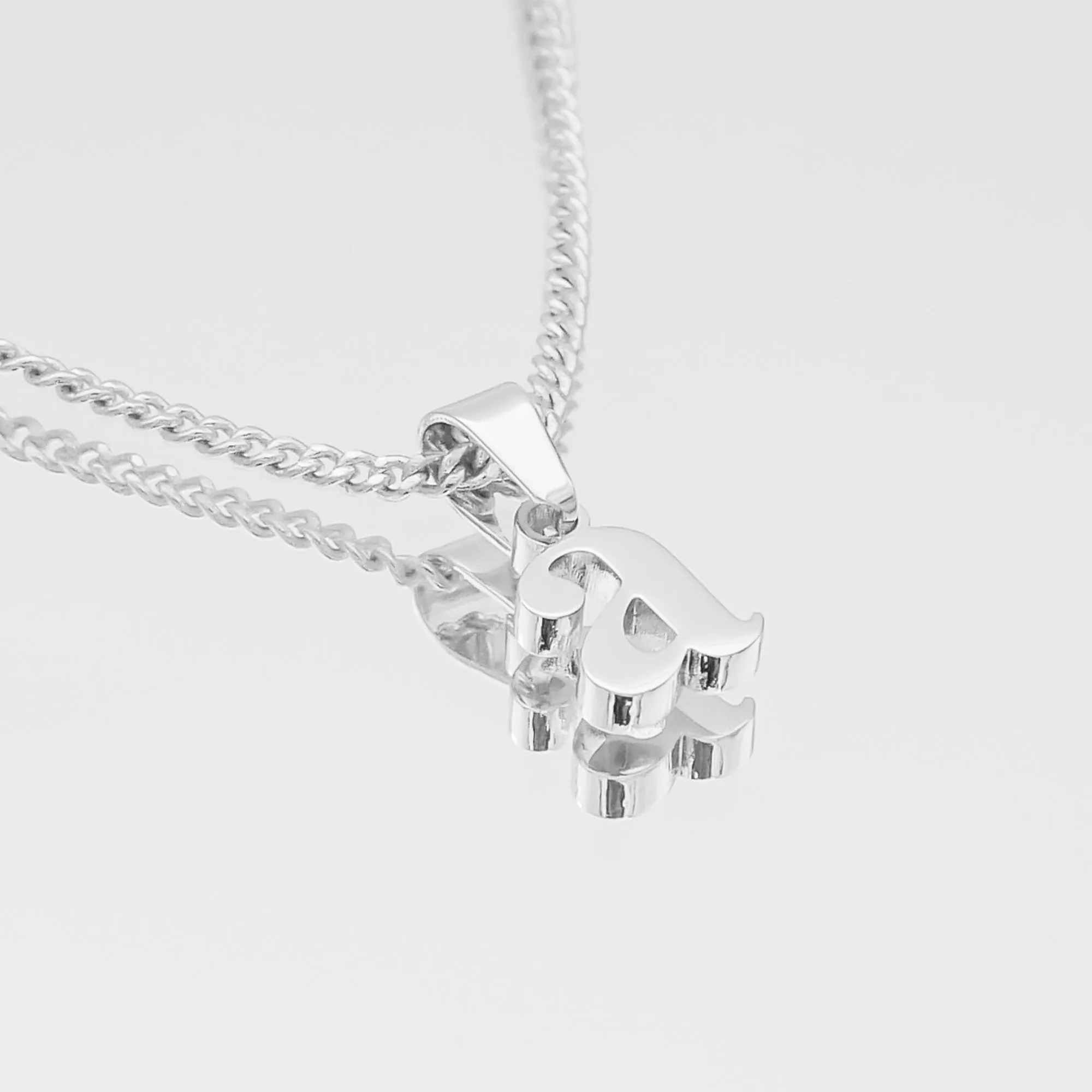 Kayla Lowercase Mini Initial Necklace sold by PRYA product image thumbnail 5