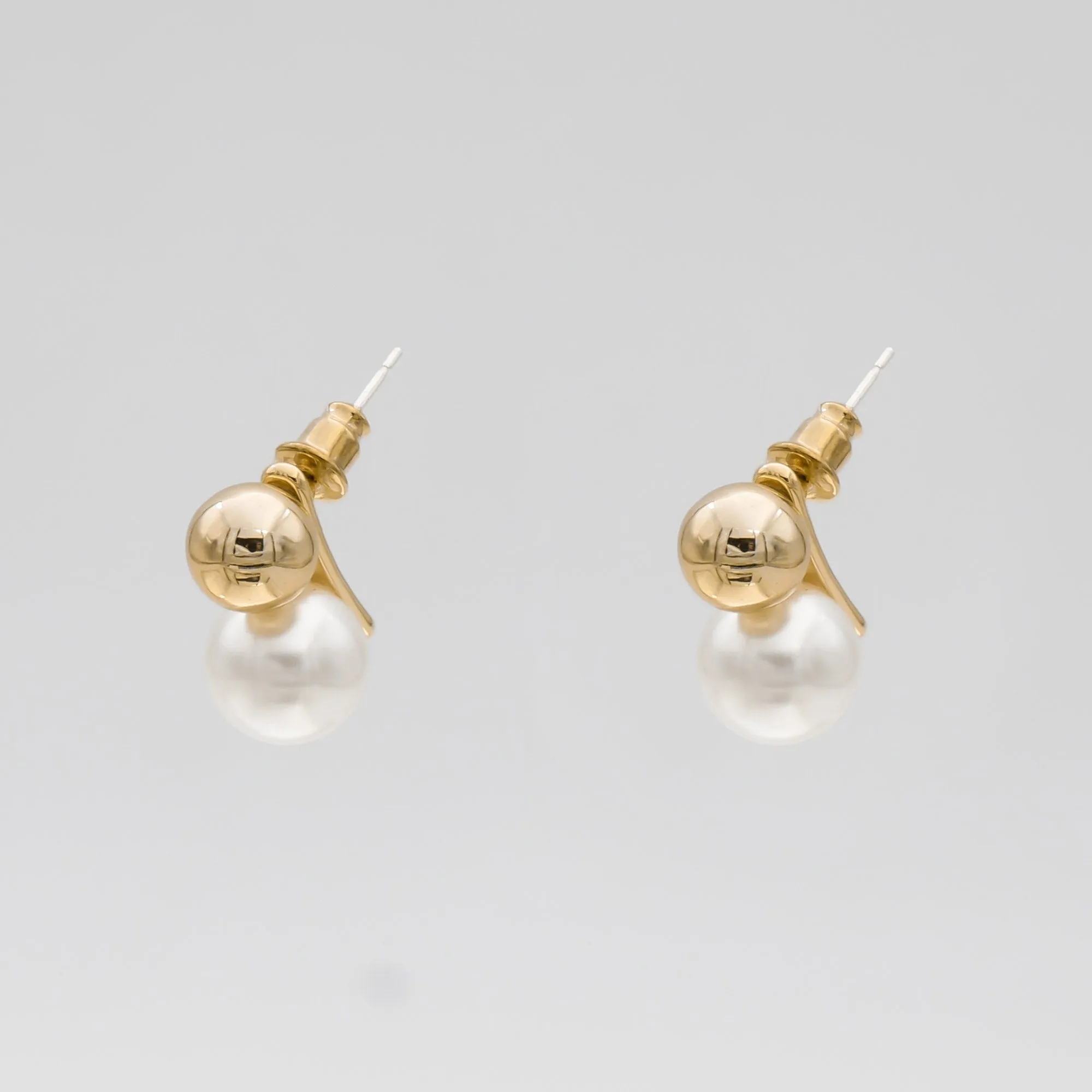 Pia Pearl Stud Earrings sold by PRYA