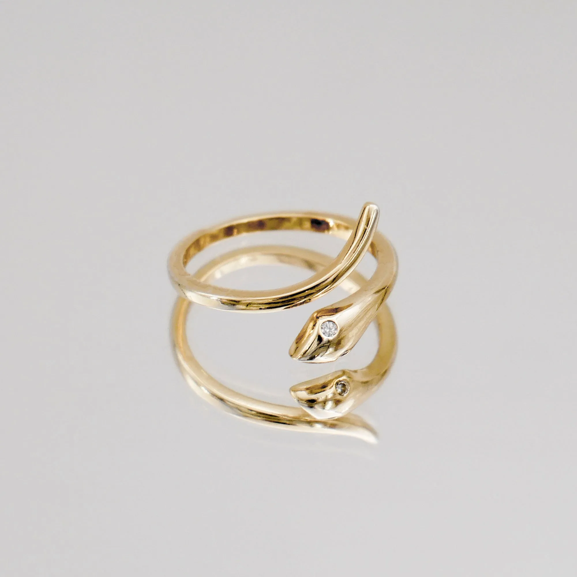 Savannah Adjustable Snake Ring sold by PRYA product image thumbnail 3