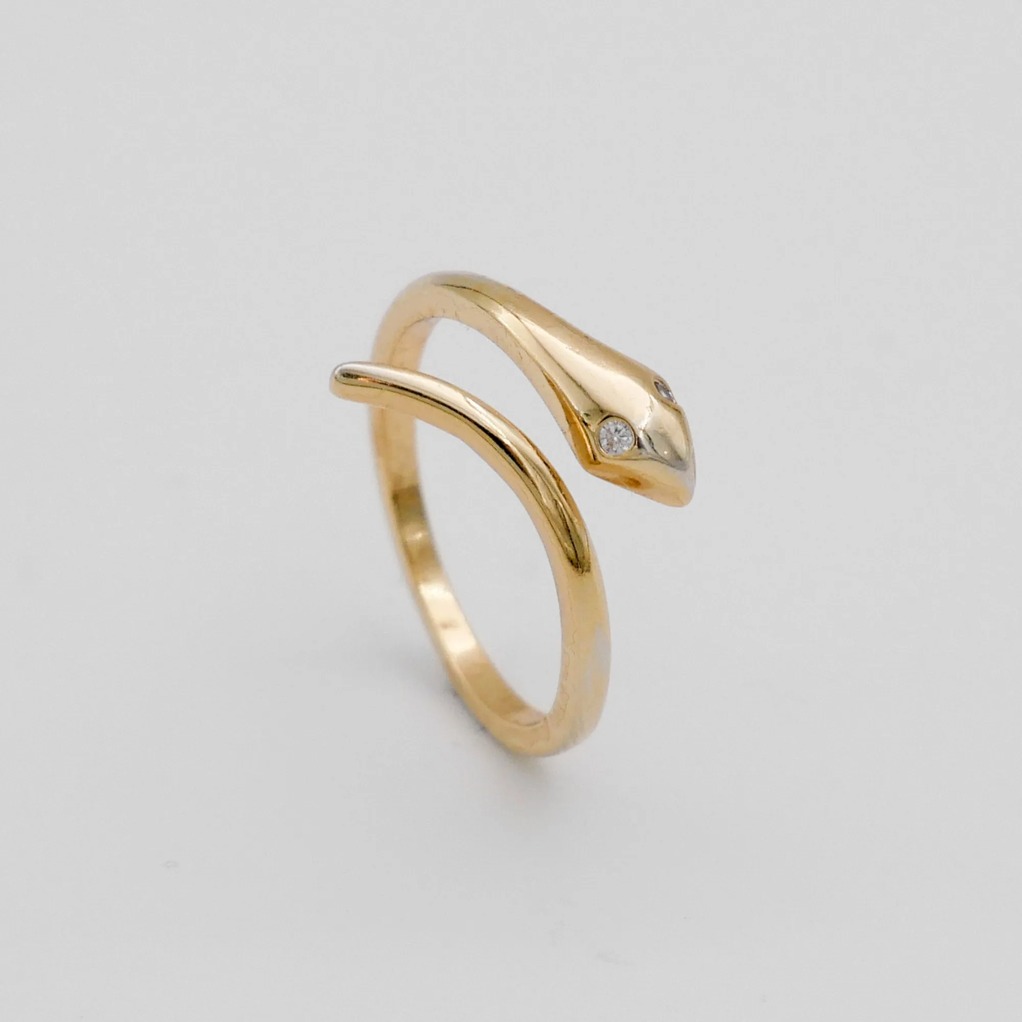 Savannah Adjustable Snake Ring sold by PRYA