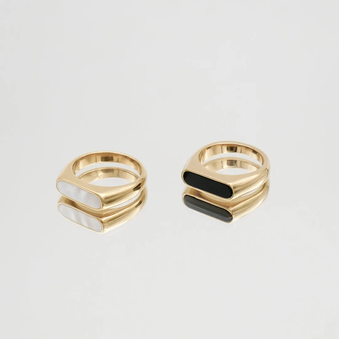Misha Onyx Ring sold by PRYA product image thumbnail 3