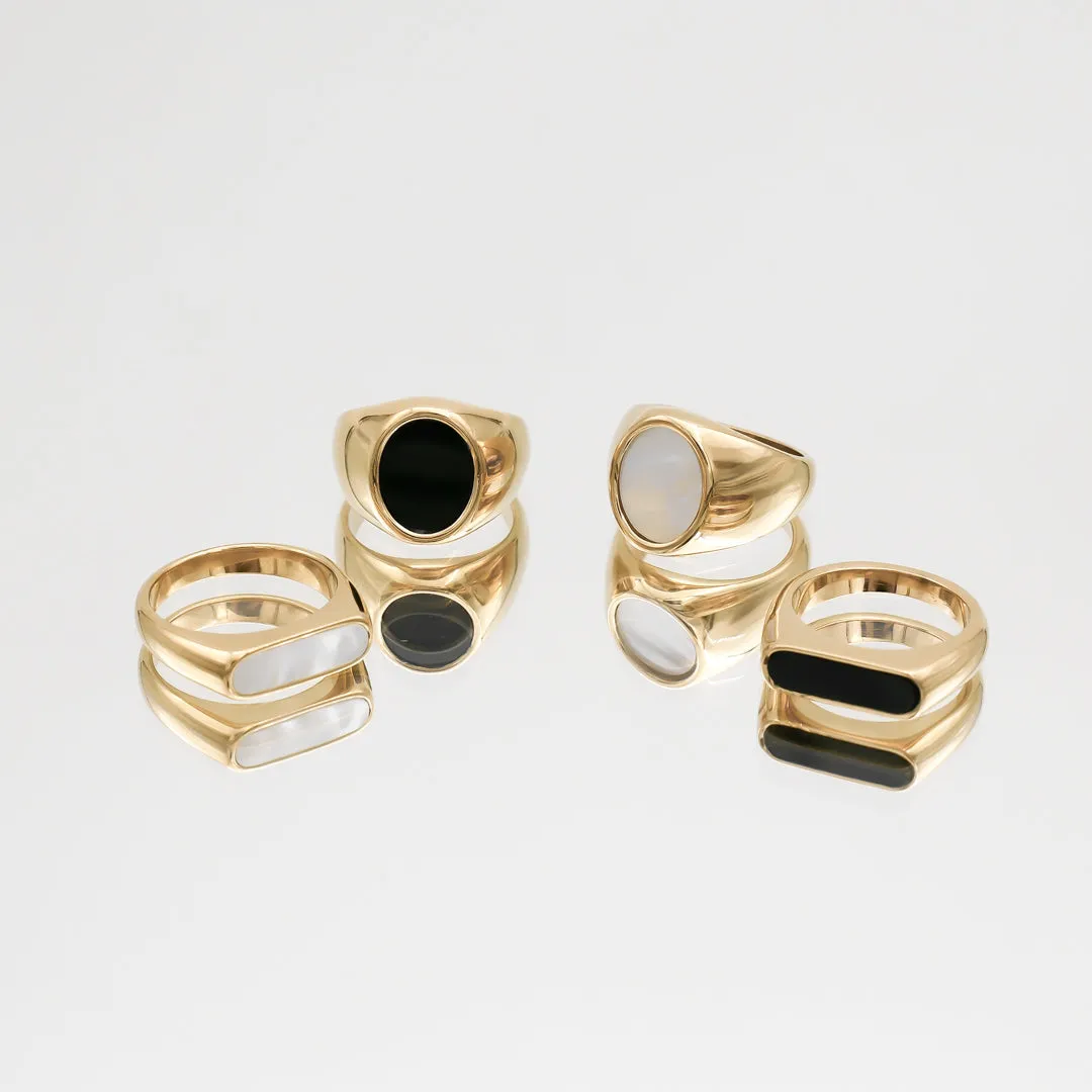 Misha Onyx Ring sold by PRYA product image thumbnail 4