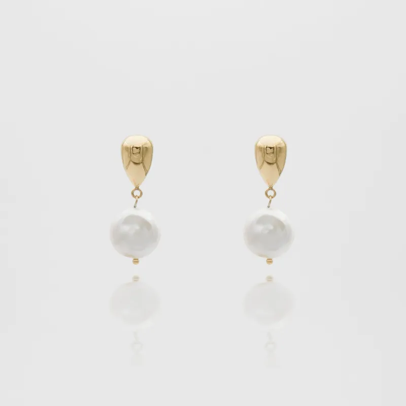 Margot Pearl Earrings sold by PRYA