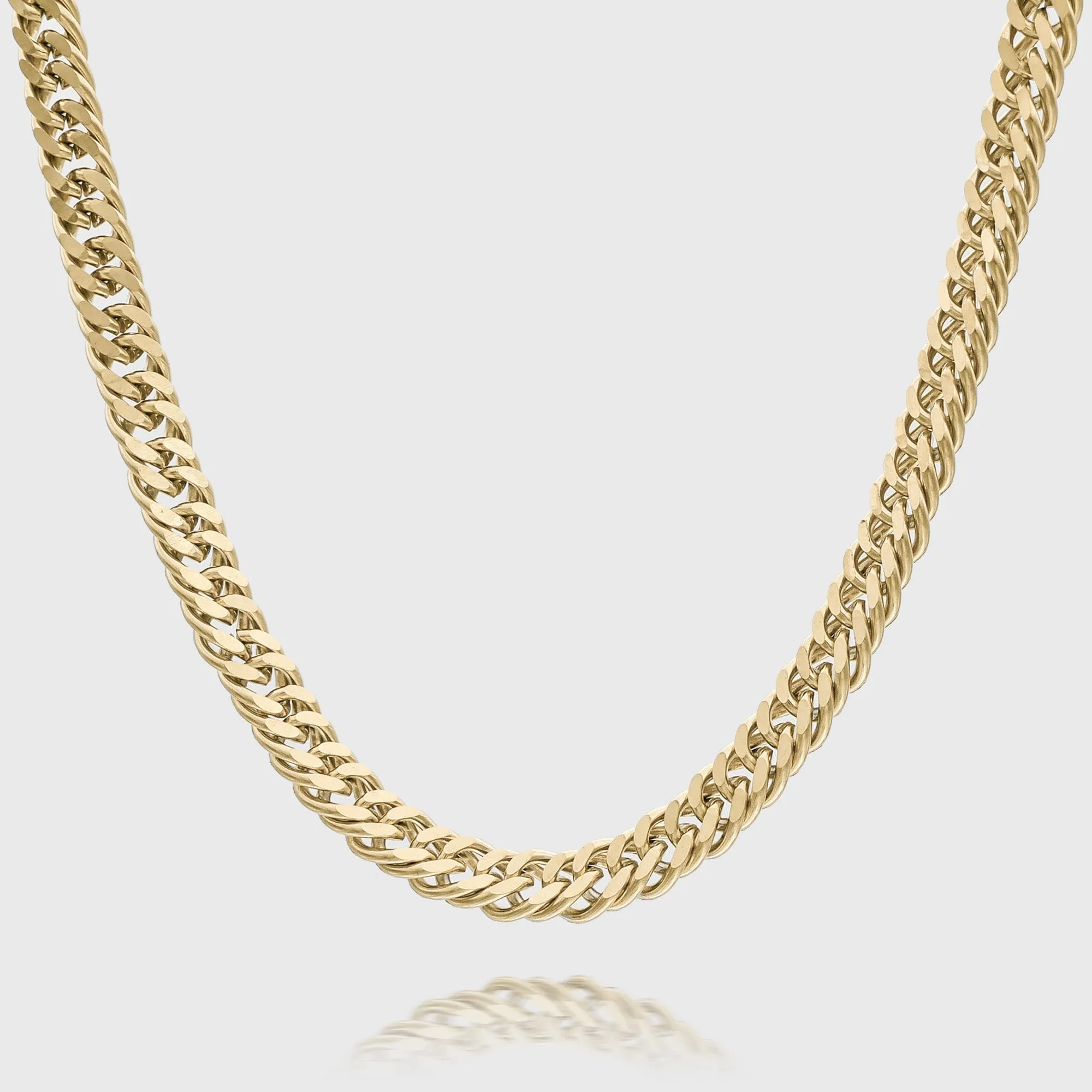 Double Link Curb Chain | Gold sold by PRYA product image thumbnail 2