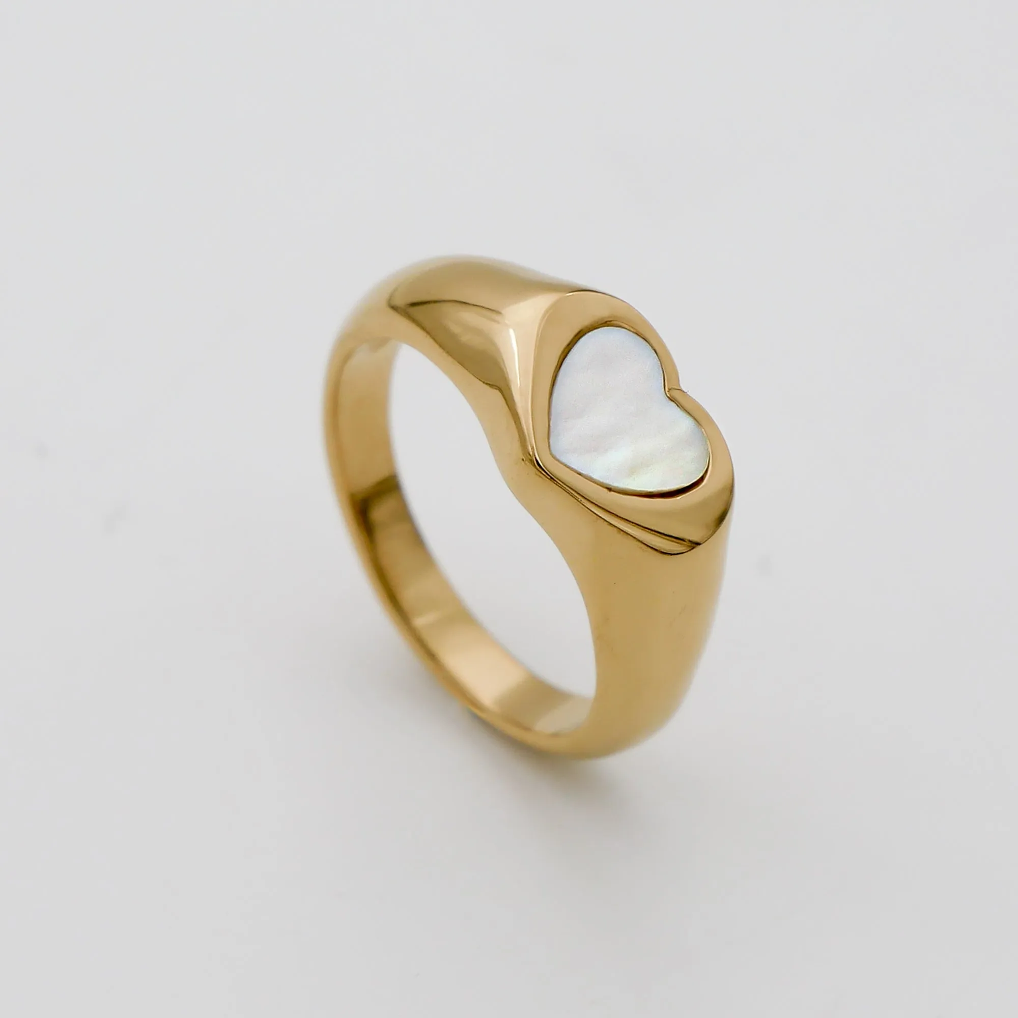 Carys Heart Ring sold by PRYA