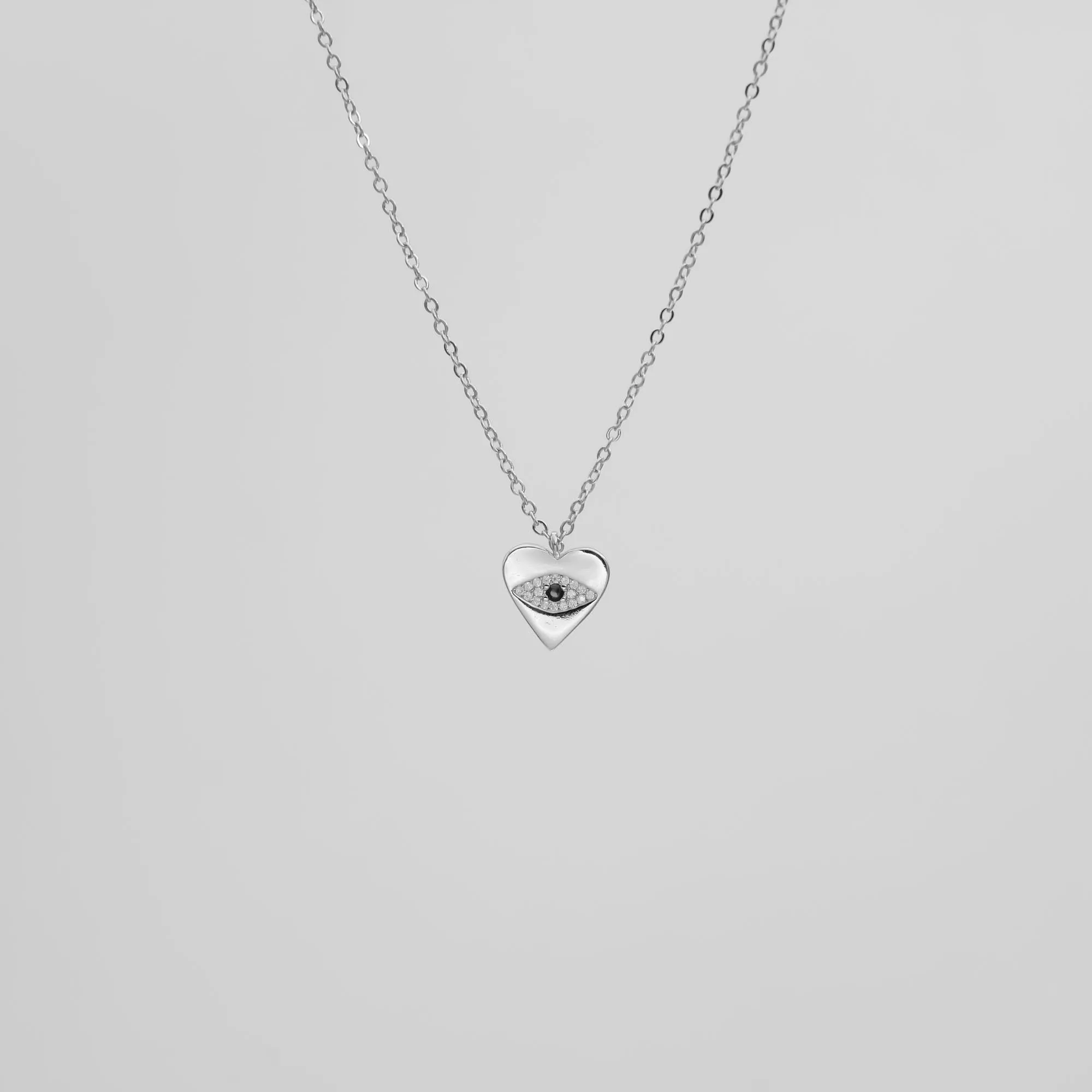 Horus Eye Heart Necklace sold by PRYA product image thumbnail 2