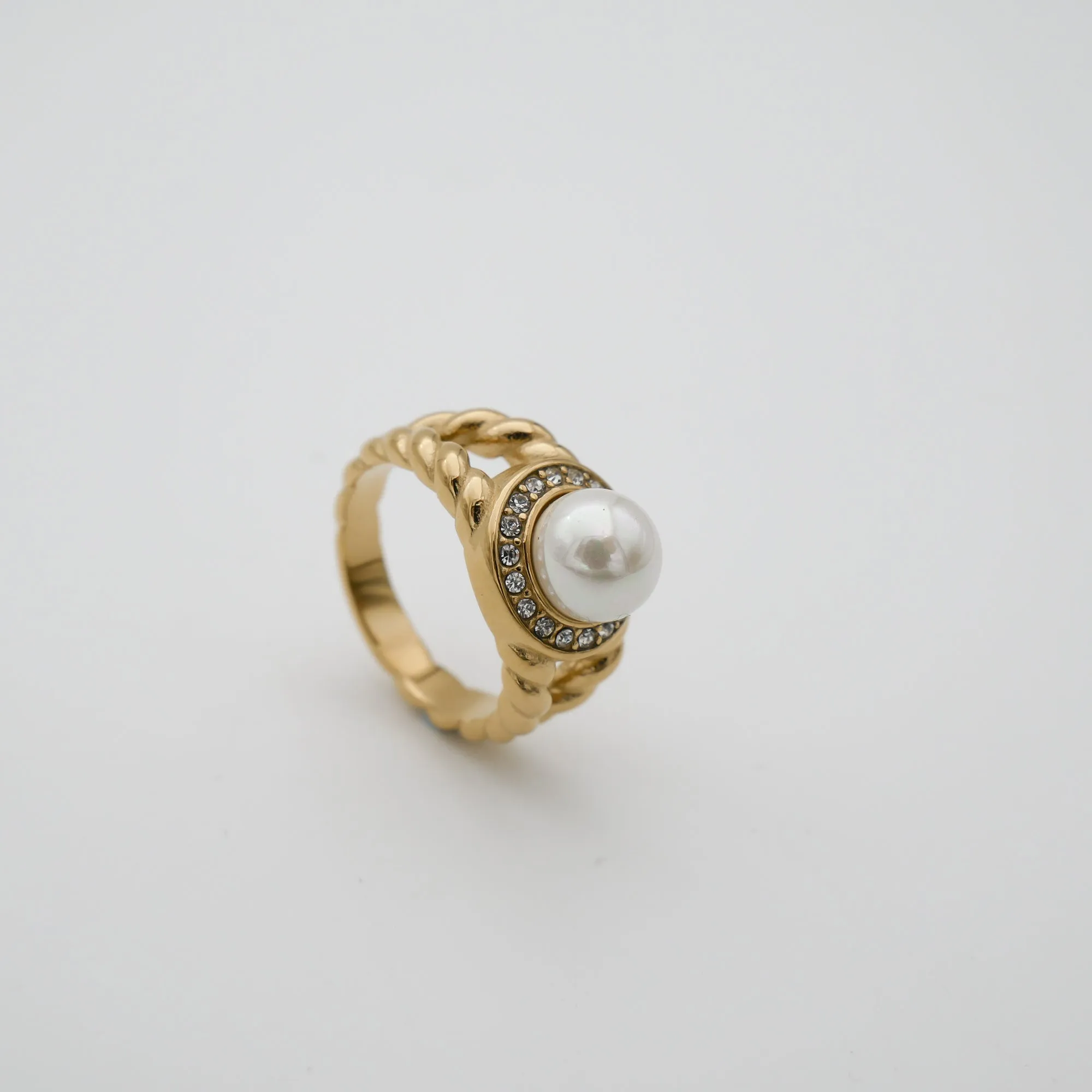 Ivana Pearl Ring sold by PRYA product image thumbnail 4