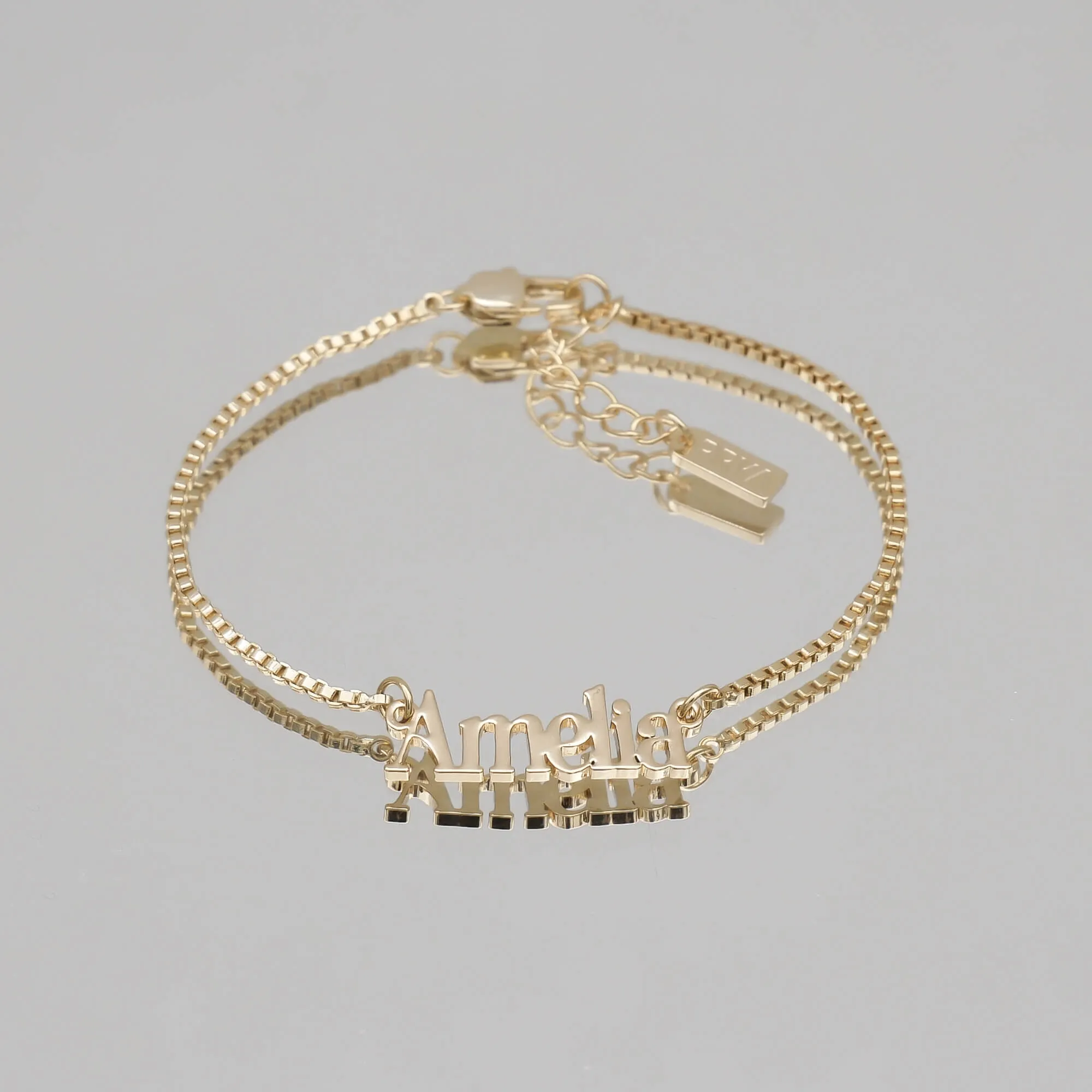 Dubai Custom Name Bracelet sold by PRYA