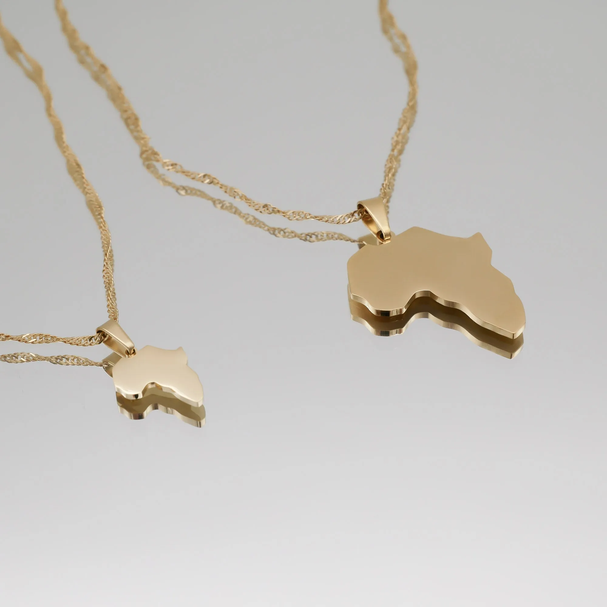 Africa Gold Filled Necklace sold by PRYA product image thumbnail 3