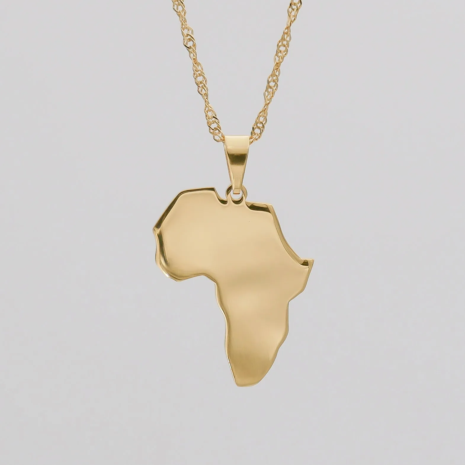 Africa Gold Filled Necklace sold by PRYA