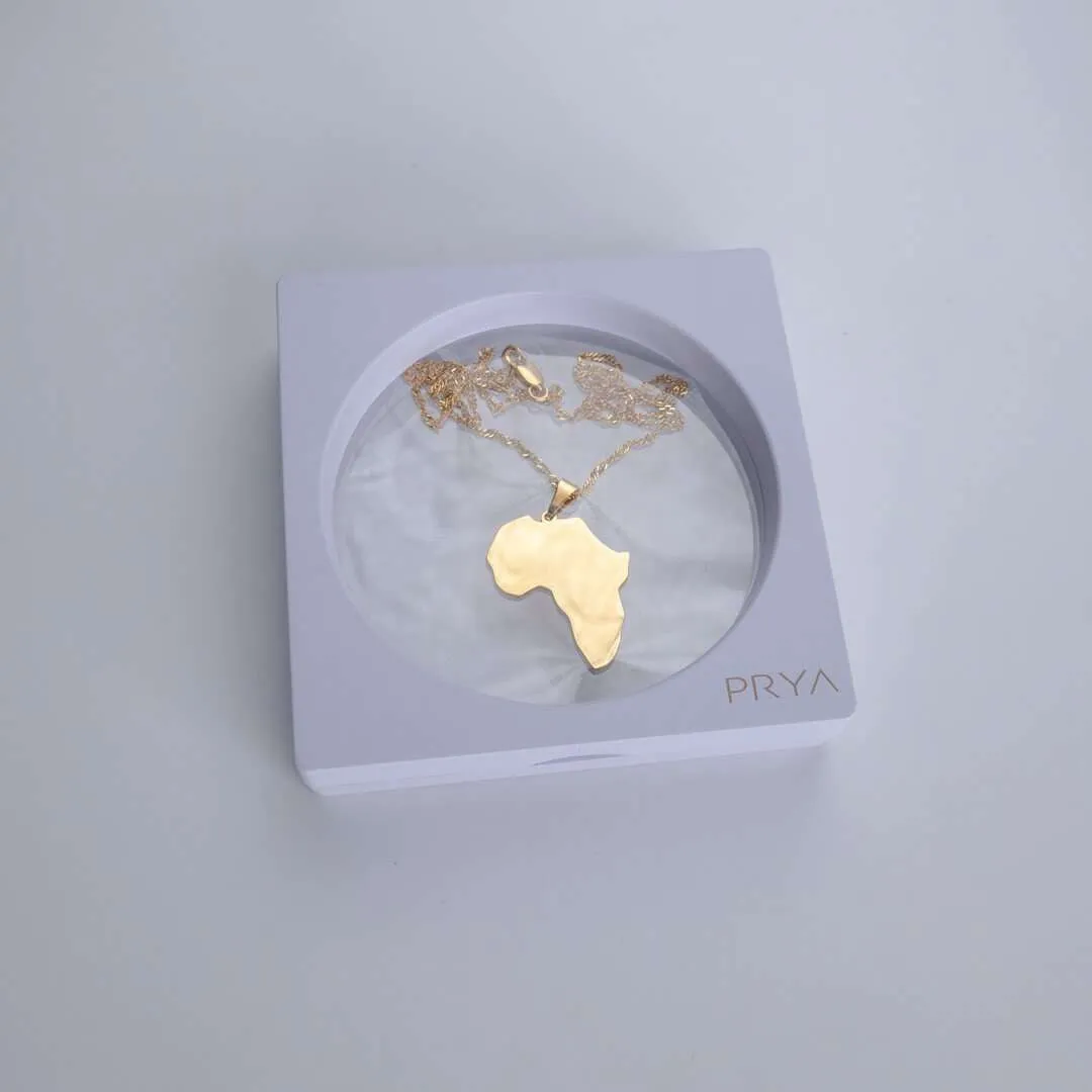 Africa Gold Filled Necklace sold by PRYA product image thumbnail 5