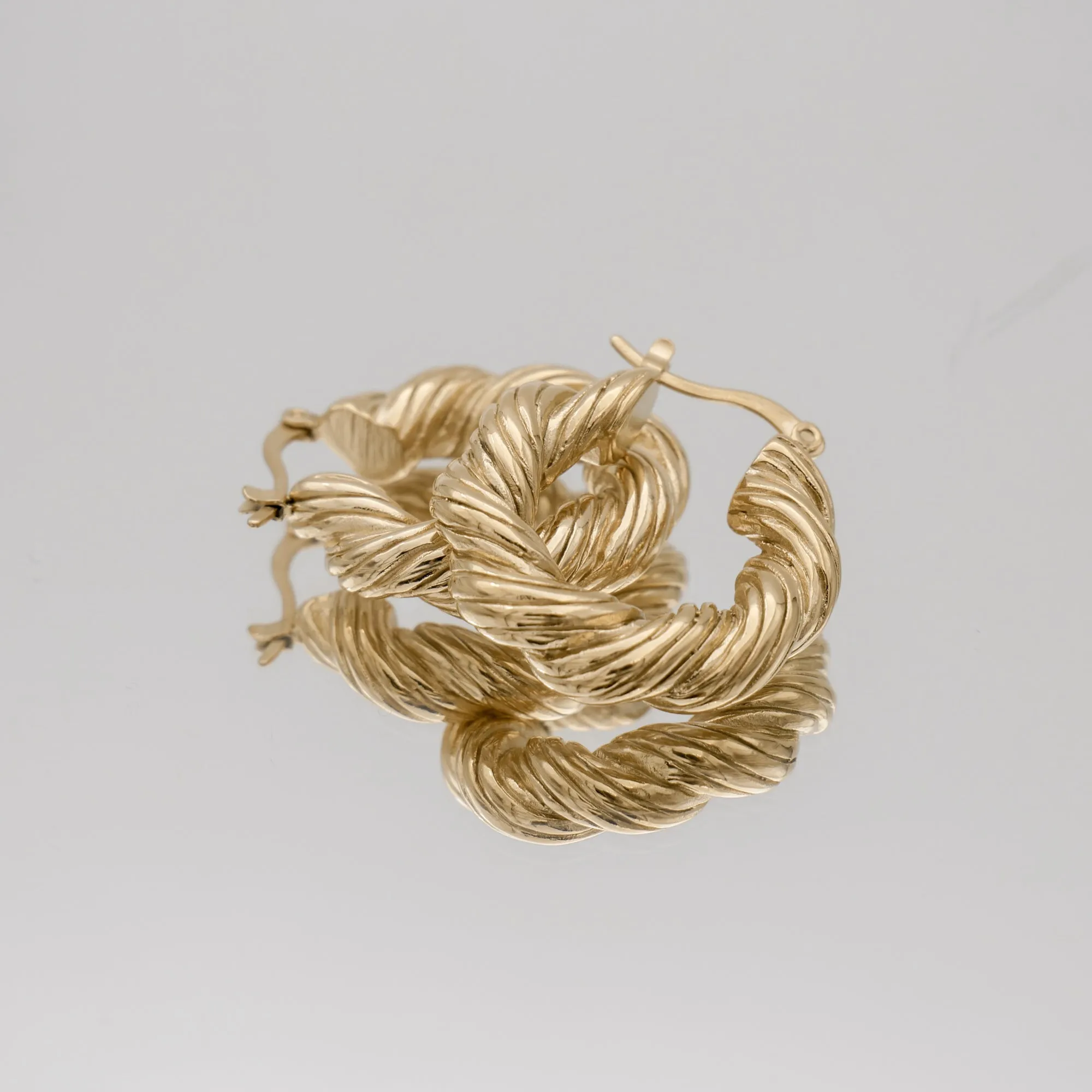 Lucie Twist Earrings sold by PRYA product image thumbnail 2