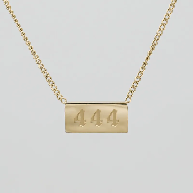 Angel Number Tablet Necklace sold by PRYA