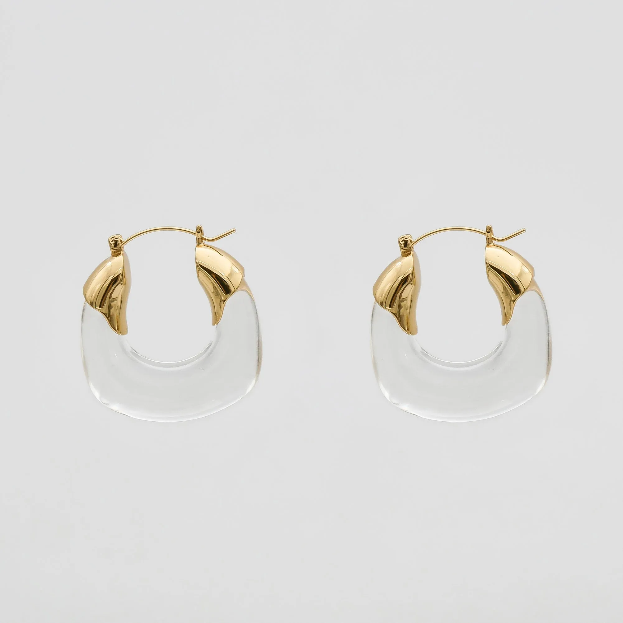 Celine Clear Earrings sold by PRYA product image thumbnail 3
