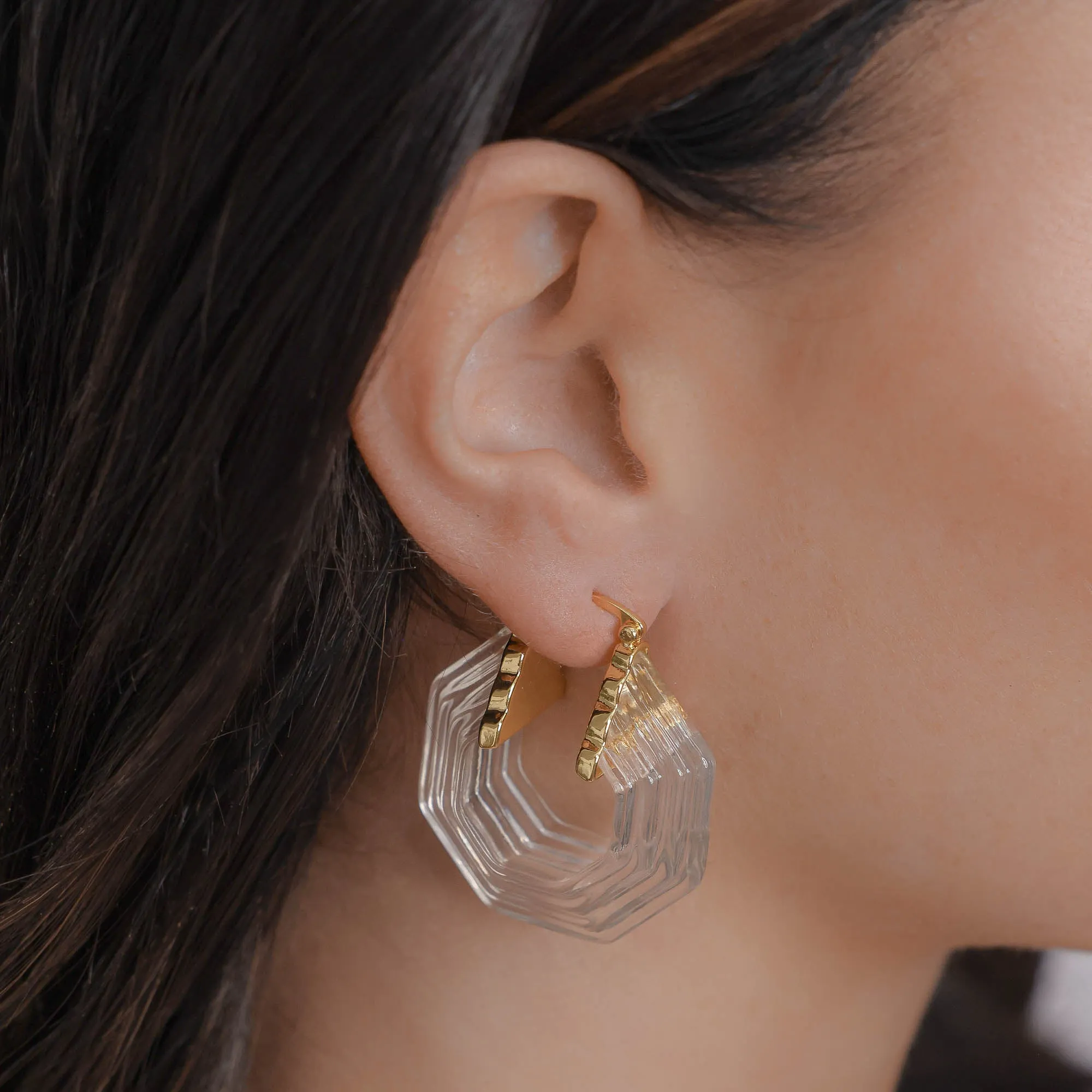 Claudia Earrings sold by PRYA product image thumbnail 3