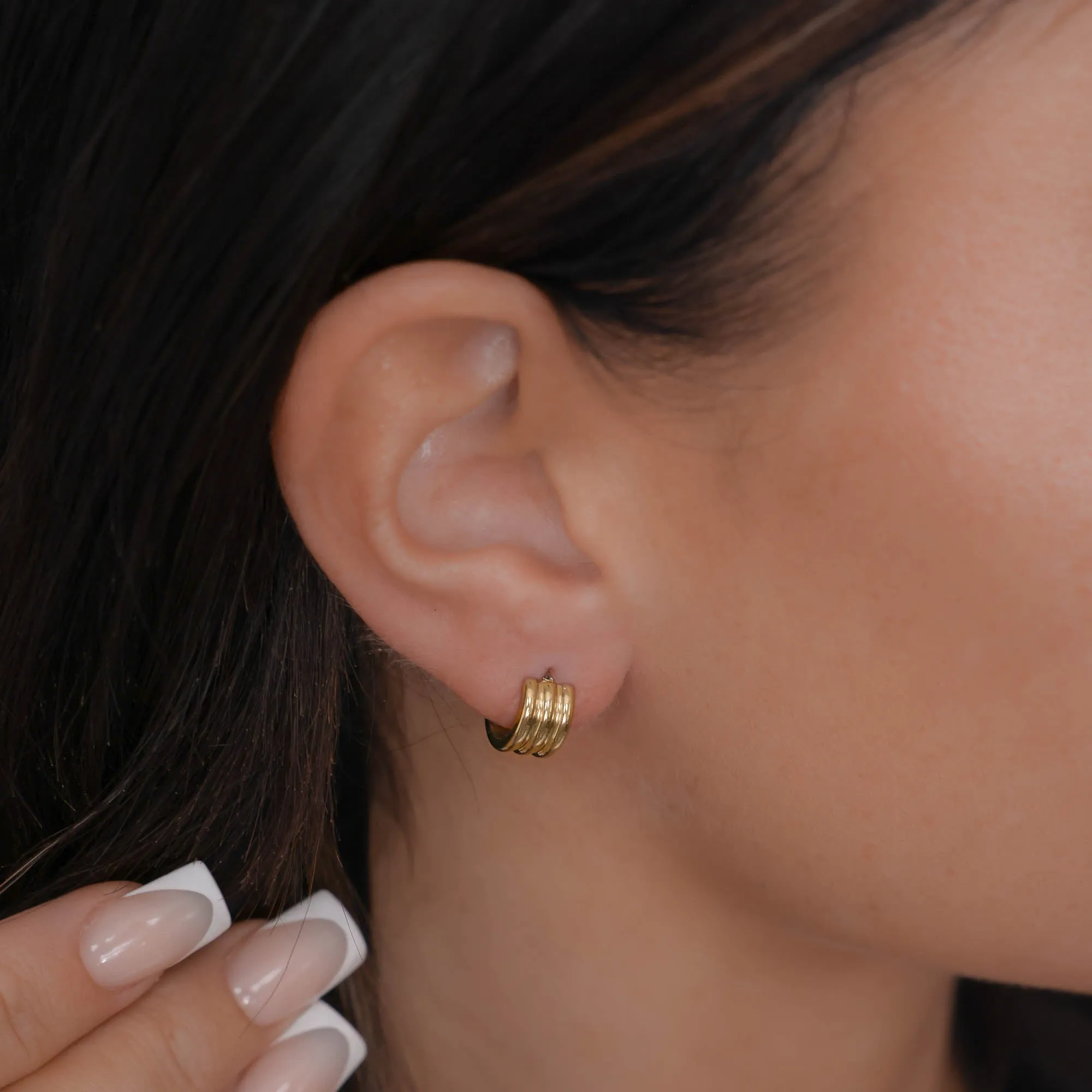 Rayna Mini Earrings sold by PRYA product image thumbnail 2