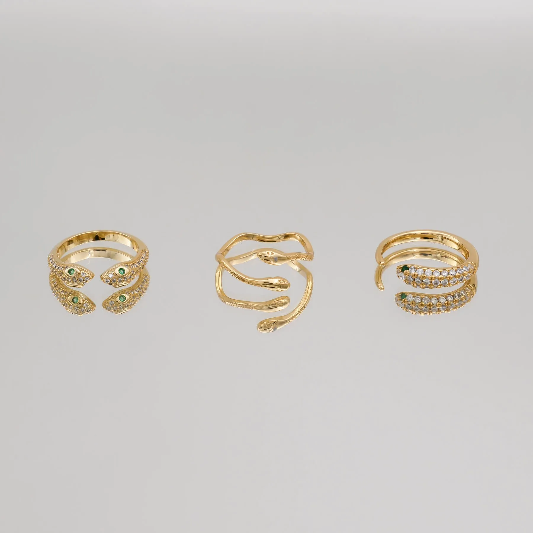 Emmy Adjustable Snake Ring sold by PRYA product image thumbnail 3