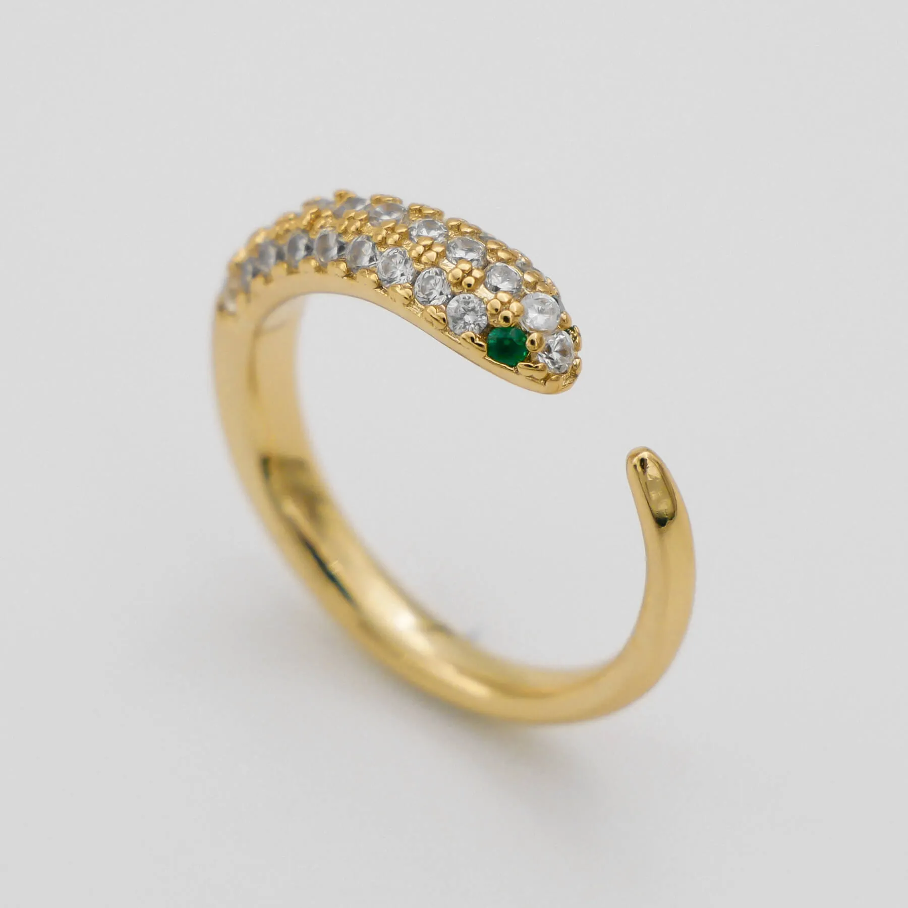 Emmy Adjustable Snake Ring sold by PRYA product image thumbnail 5