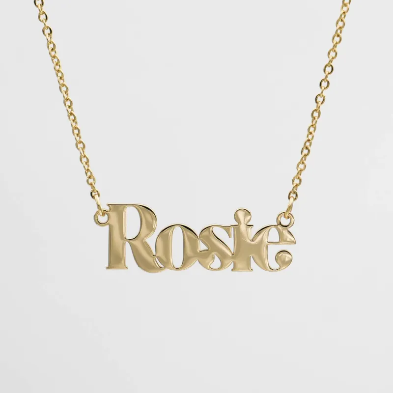 Brooklyn Custom Name Necklace sold by PRYA