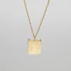 Tanya Figure Tablet Necklace sold by PRYA