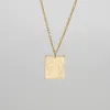 Tanya Figure Tablet Necklace sold by PRYA