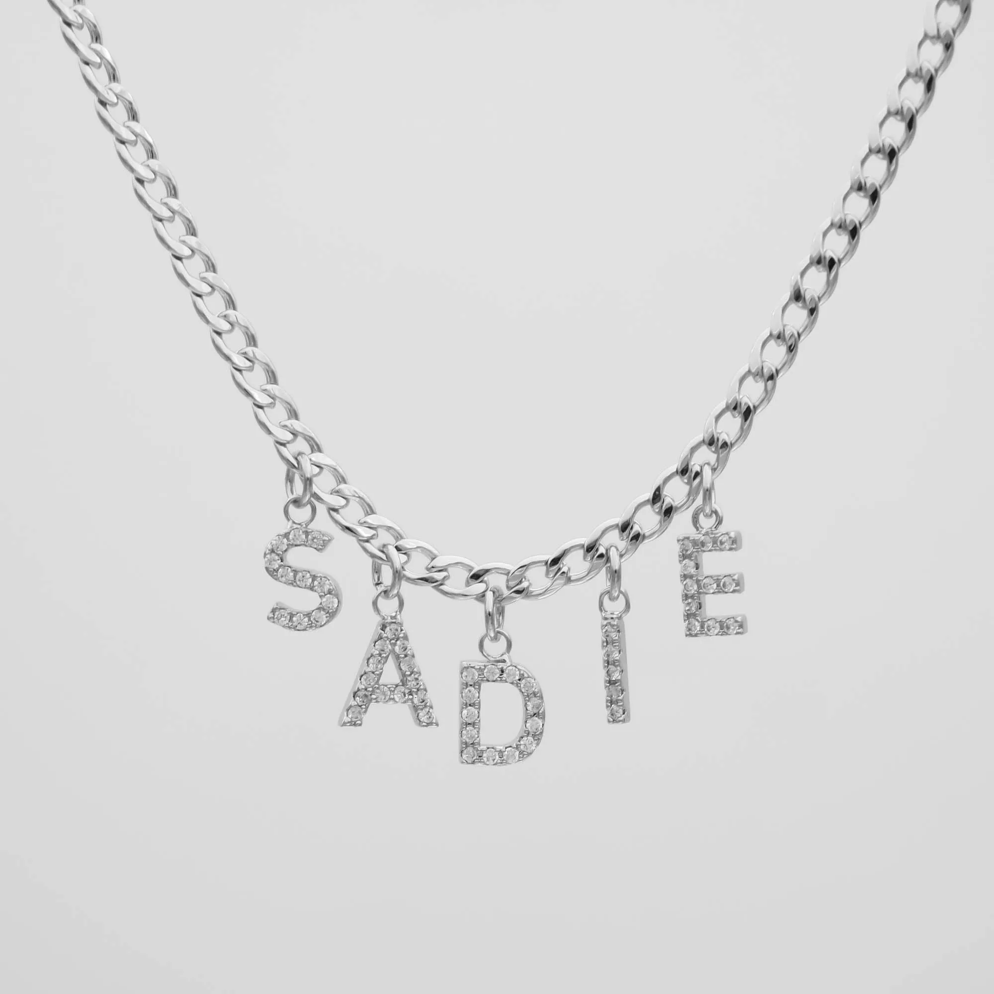 Custom ICY Letter Necklace | 1-8 Letters sold by PRYA product image thumbnail 4