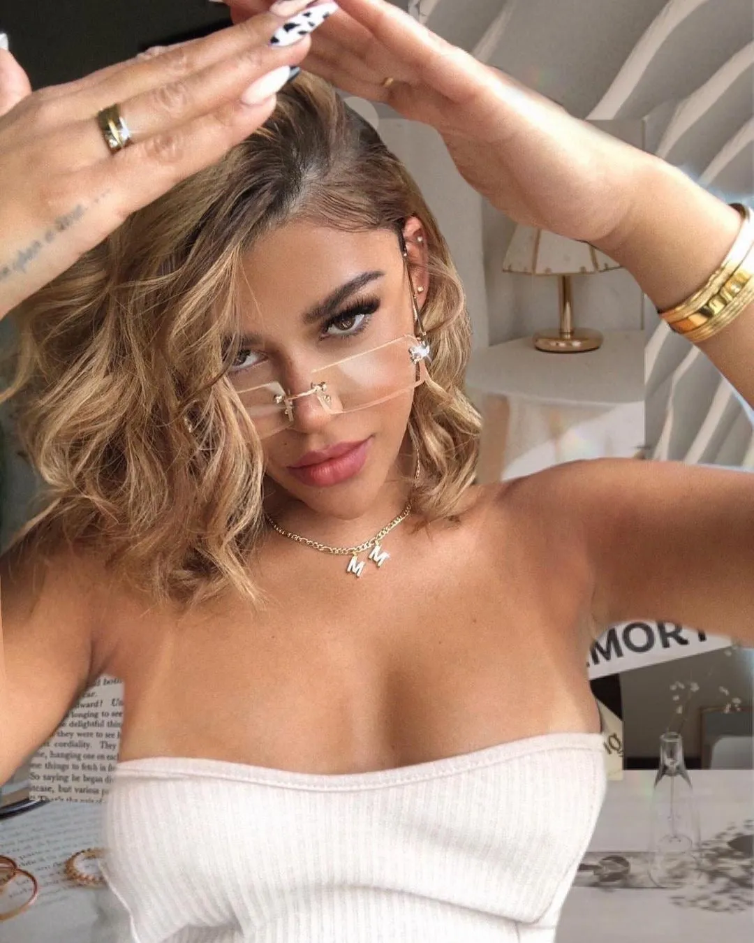 Custom ICY Letter Necklace | 1-8 Letters sold by PRYA product image thumbnail 2