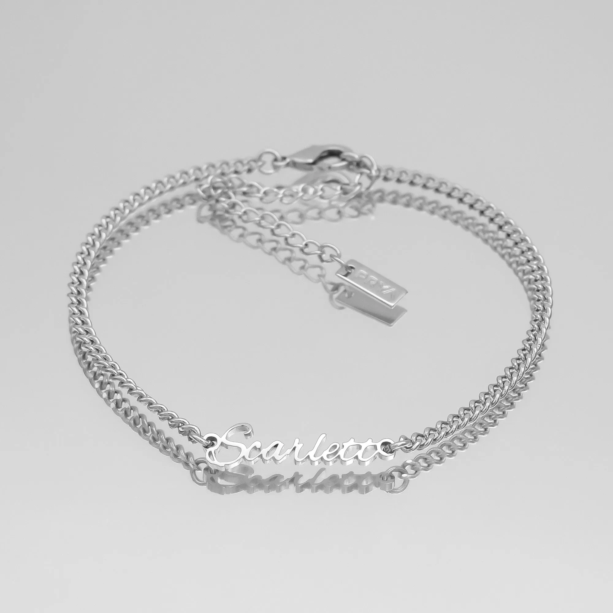 Venice Custom Name Anklet sold by PRYA product image thumbnail 3