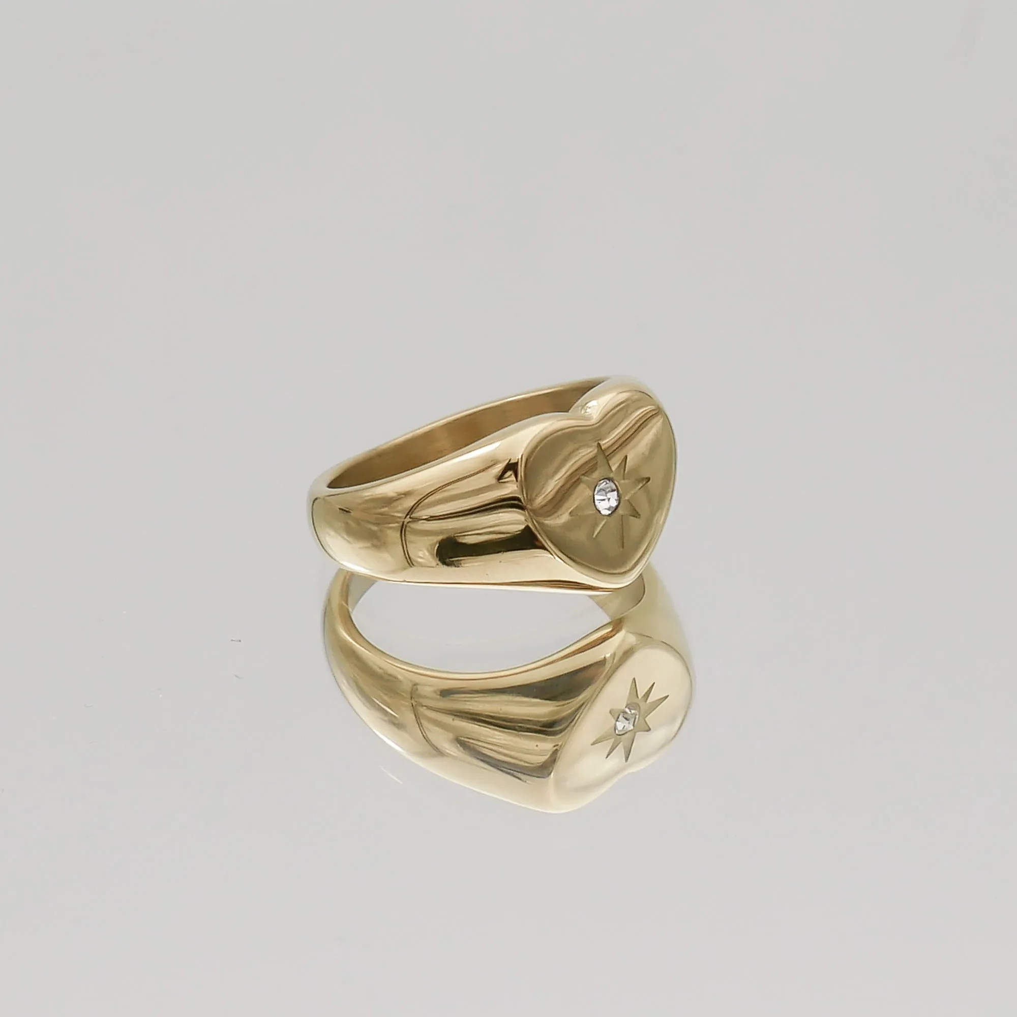 Amira Heart Starlight Ring sold by PRYA product image thumbnail 2