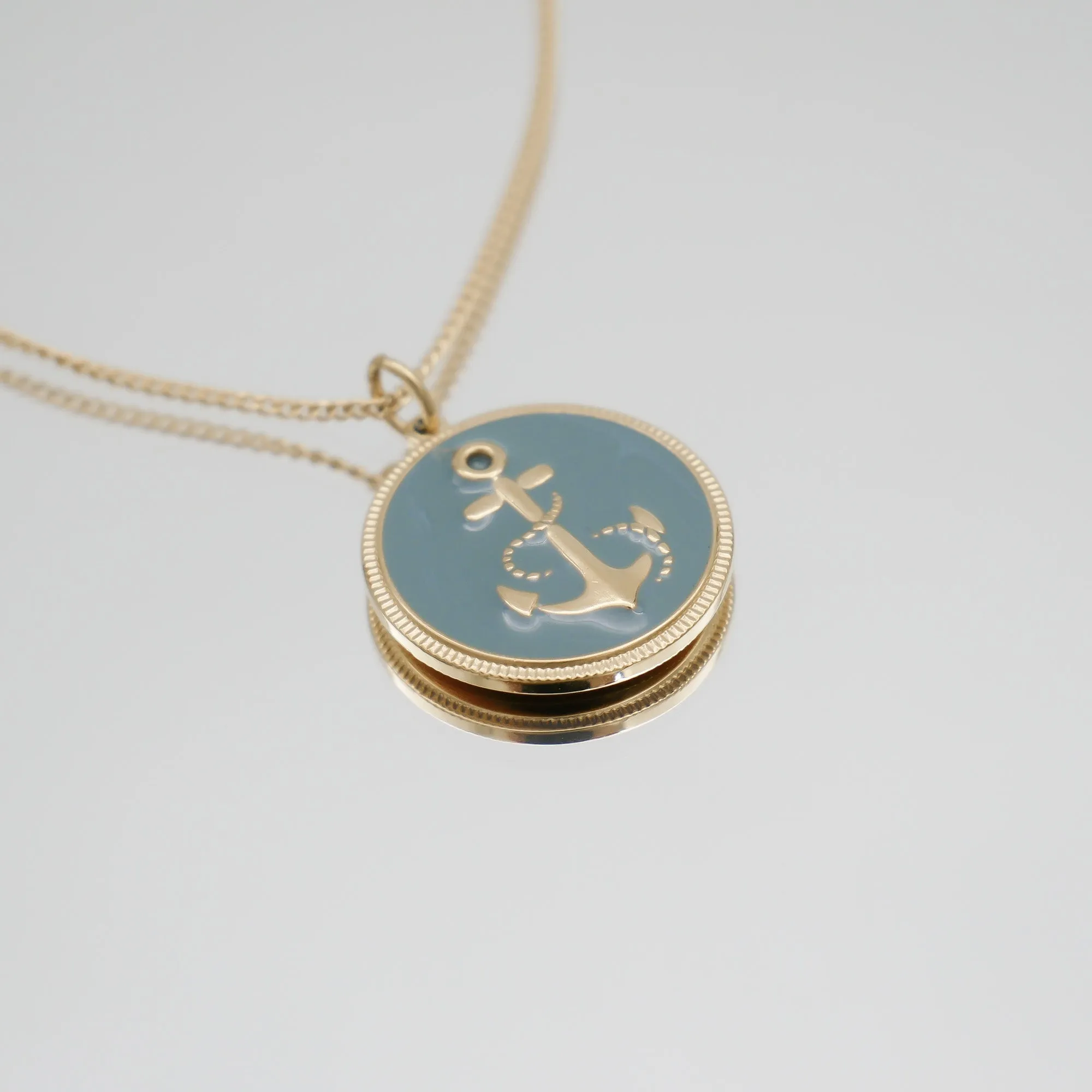 Annie Anchor necklace sold by PRYA product image thumbnail 4