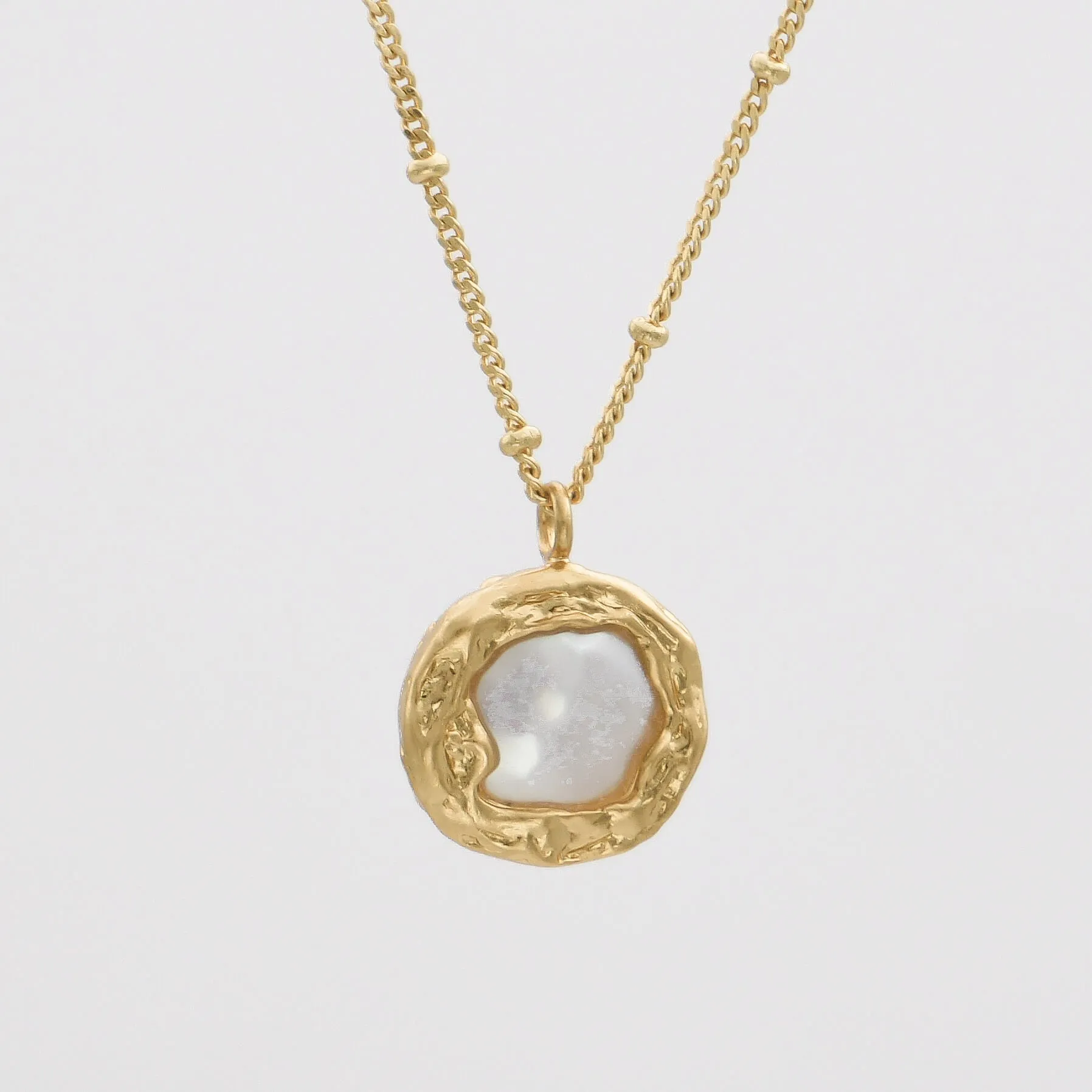 Poppy Pearl Necklace sold by PRYA