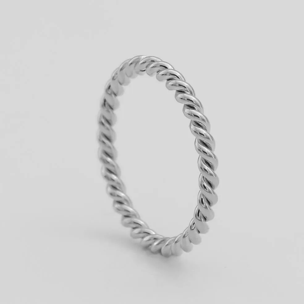 Fine Twisted Ring sold by PRYA product image thumbnail 4