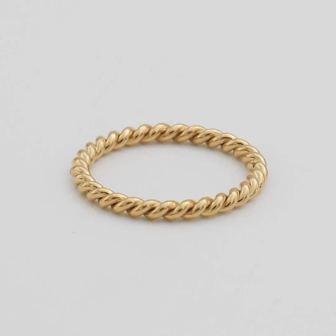Fine Twisted Ring sold by PRYA product image thumbnail 3