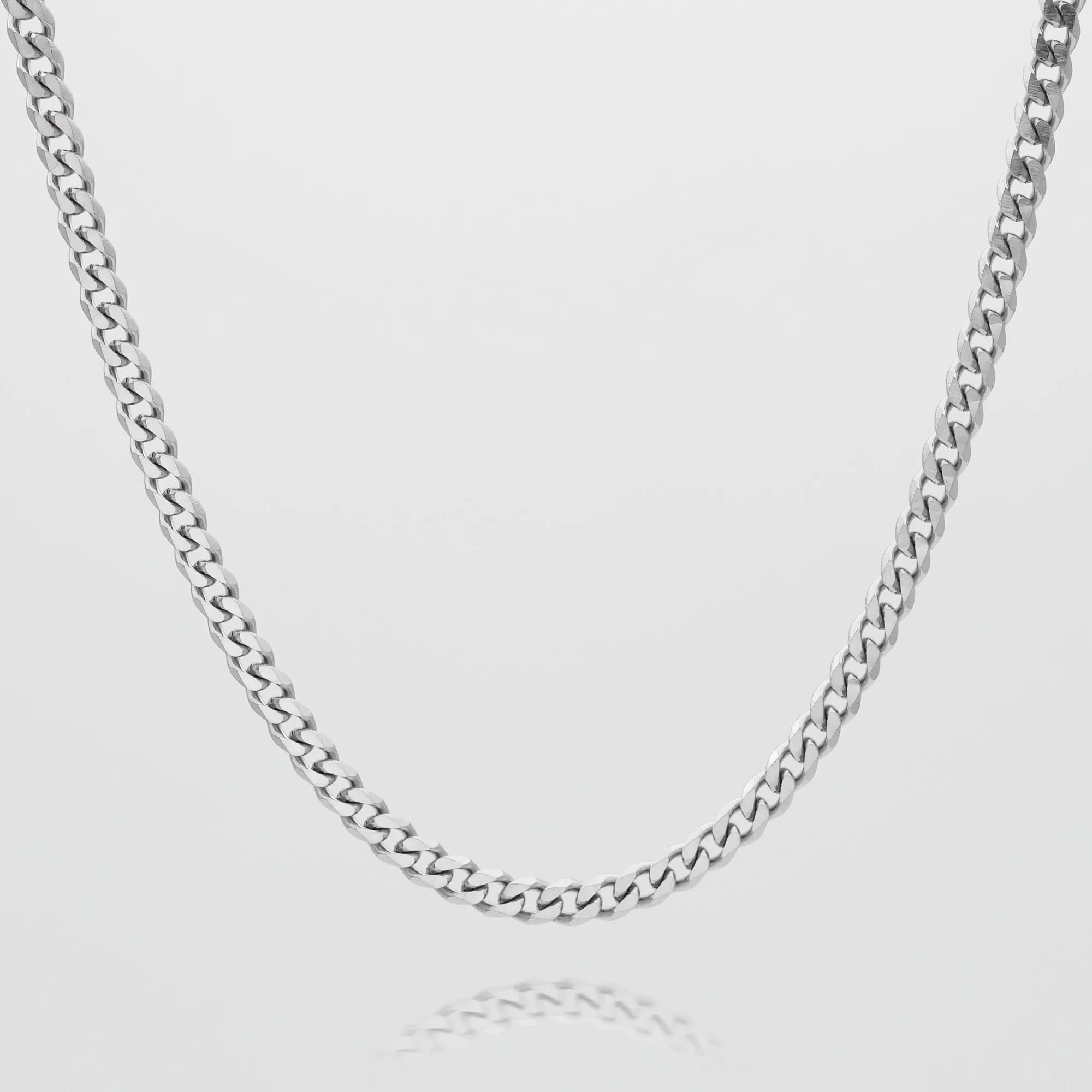 Classic Cuban Chain Silver sold by PRYA product image thumbnail 3