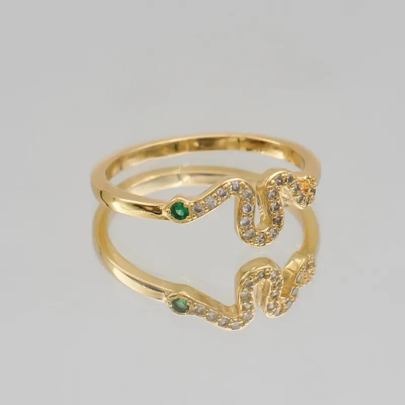 Taya Snake Ring sold by PRYA