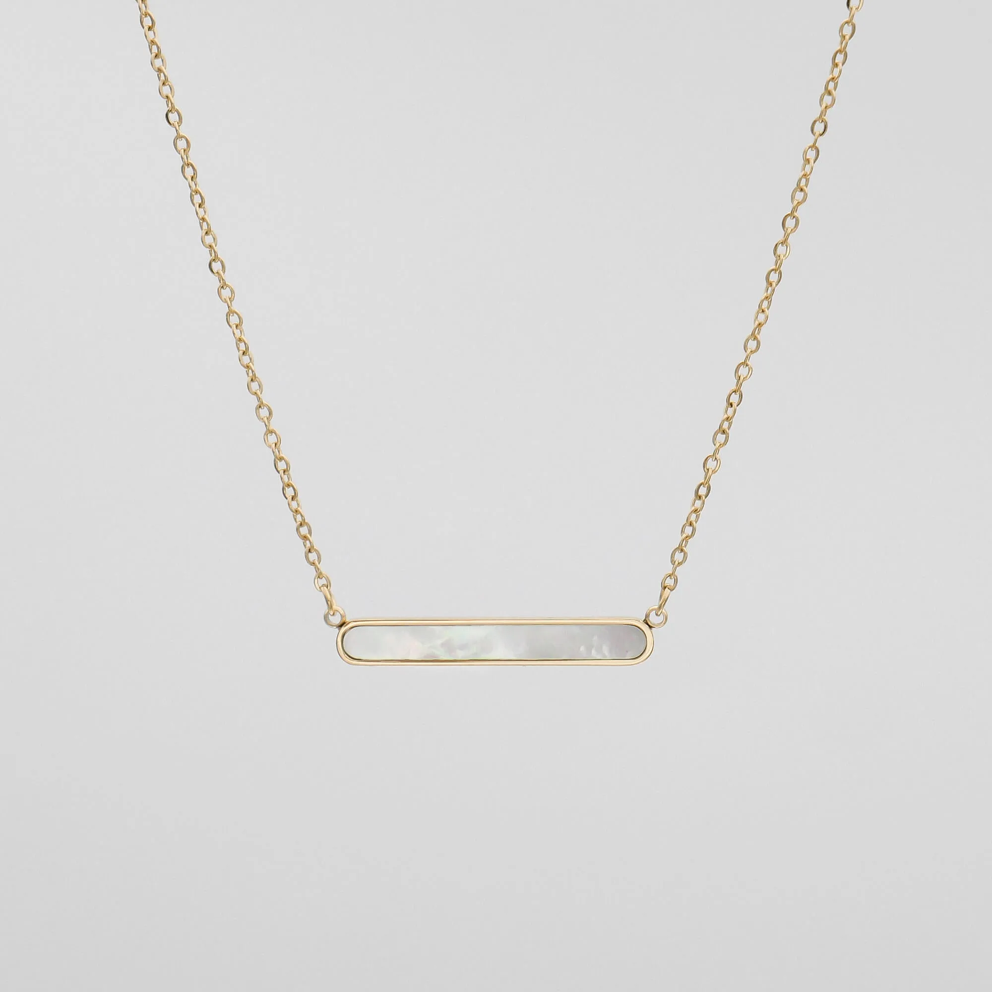 Amaya Opal Bar Necklace sold by PRYA product image thumbnail 5