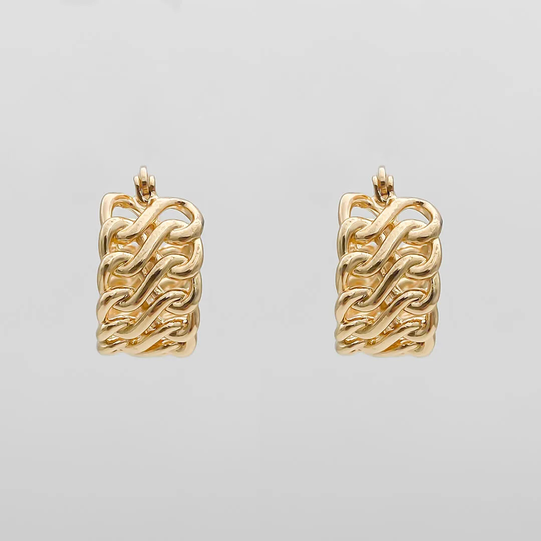 Lia link Earrings sold by PRYA product image thumbnail 2