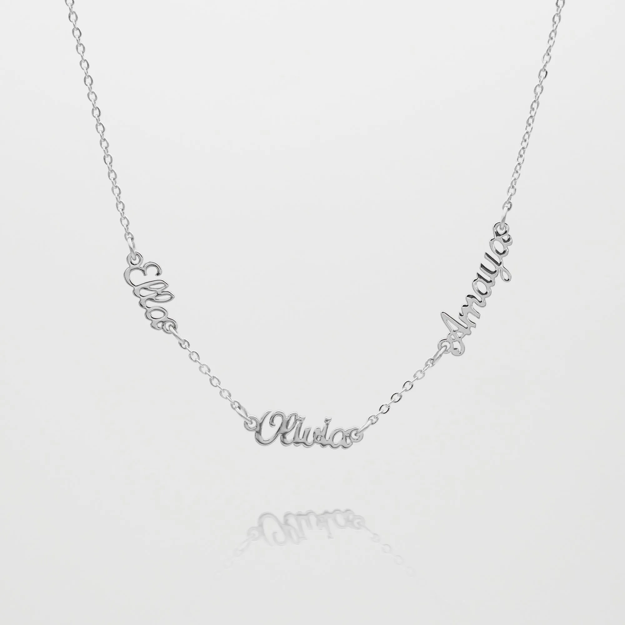 Miami Multiple Name Necklace sold by PRYA product image thumbnail 3