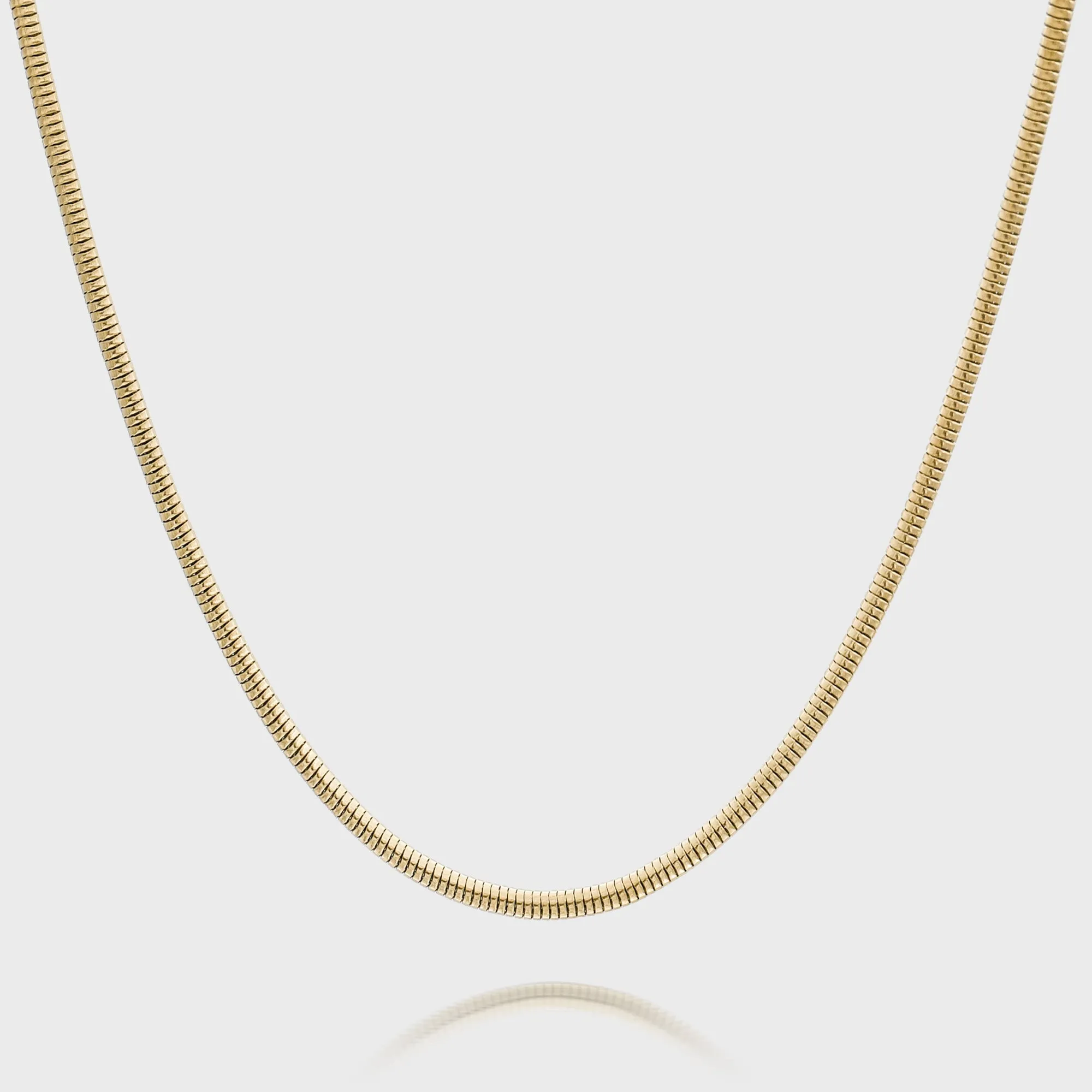 Snake Chain | Gold sold by PRYA product image thumbnail 2