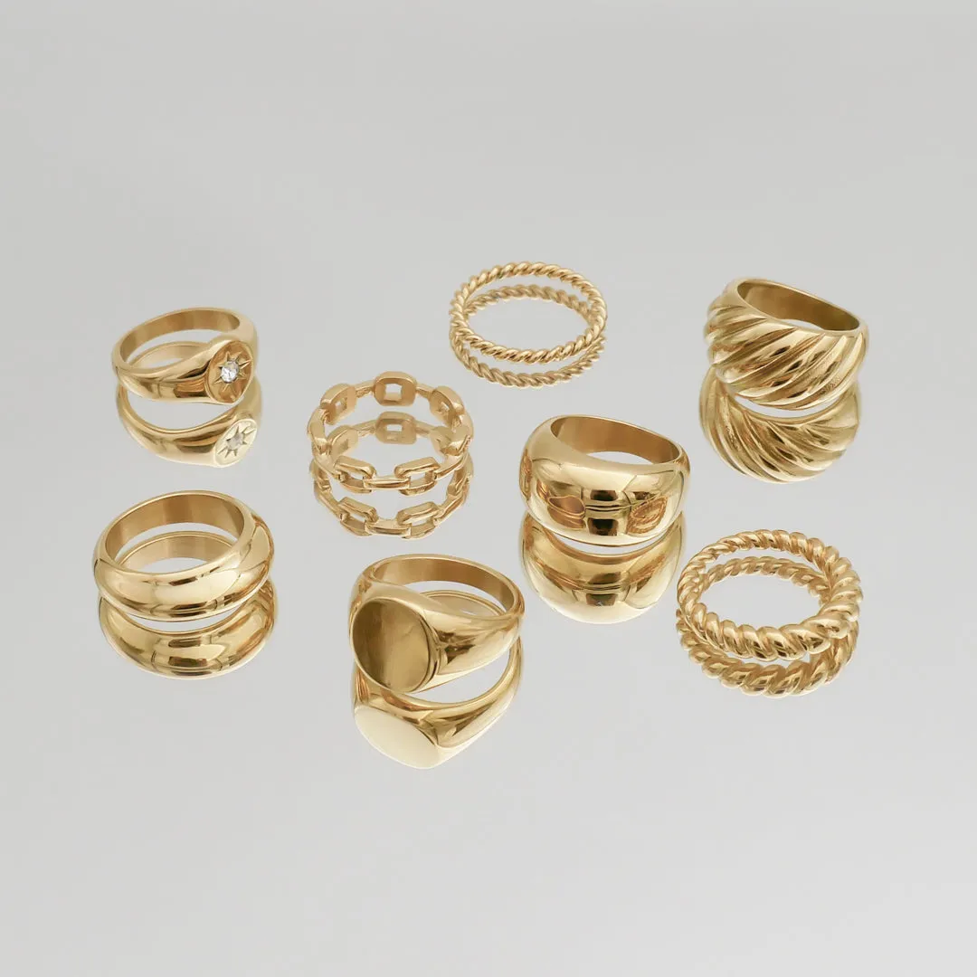 Elena Dome Ring sold by PRYA product image thumbnail 4