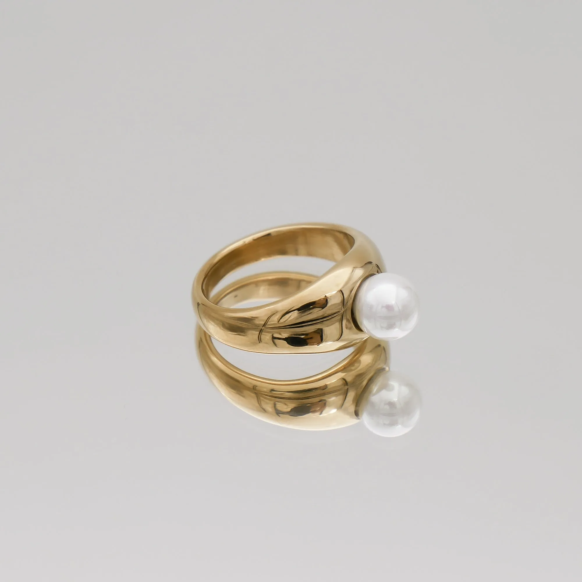 Lydia Pearl Ring sold by PRYA product image thumbnail 4