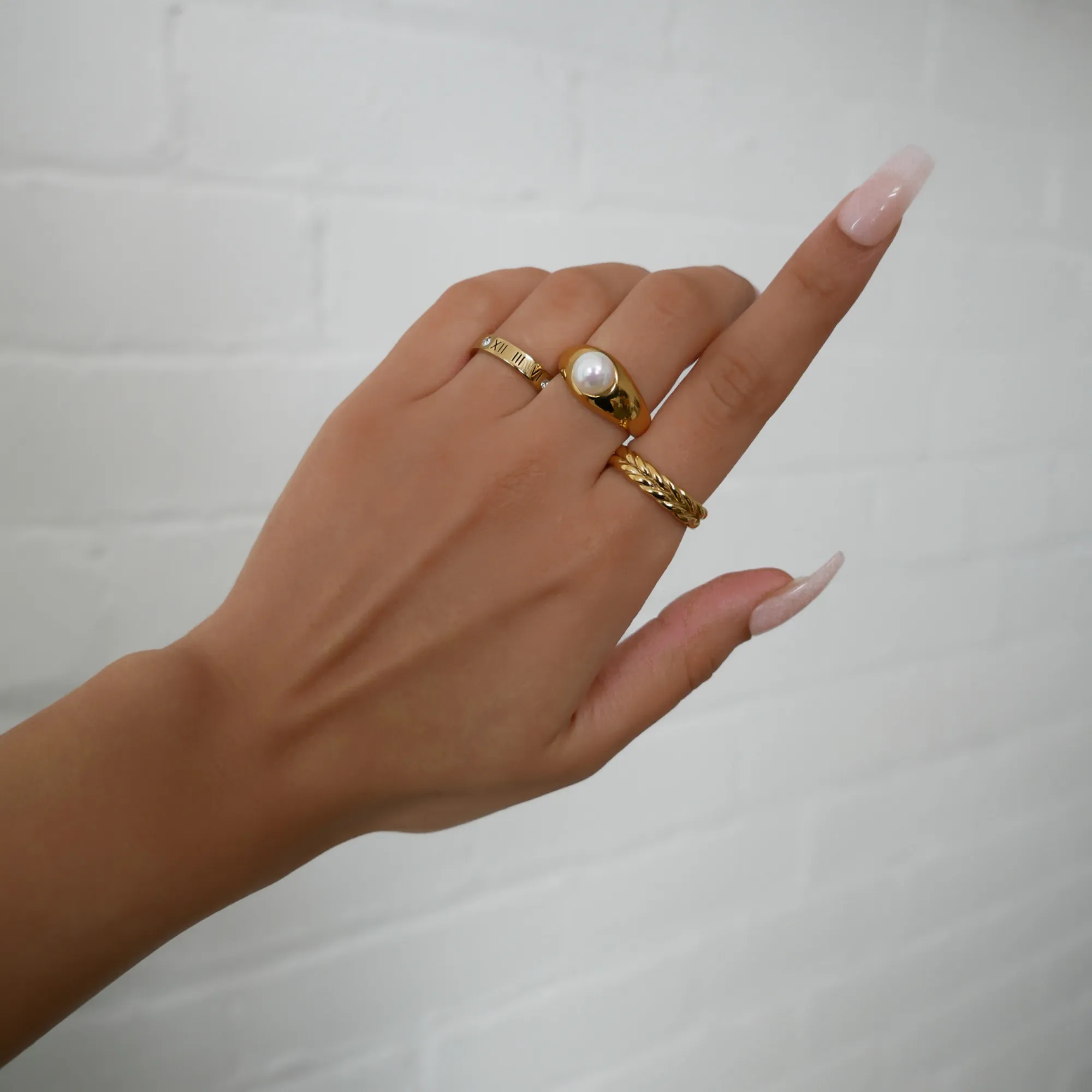 Lydia Pearl Ring sold by PRYA product image thumbnail 2