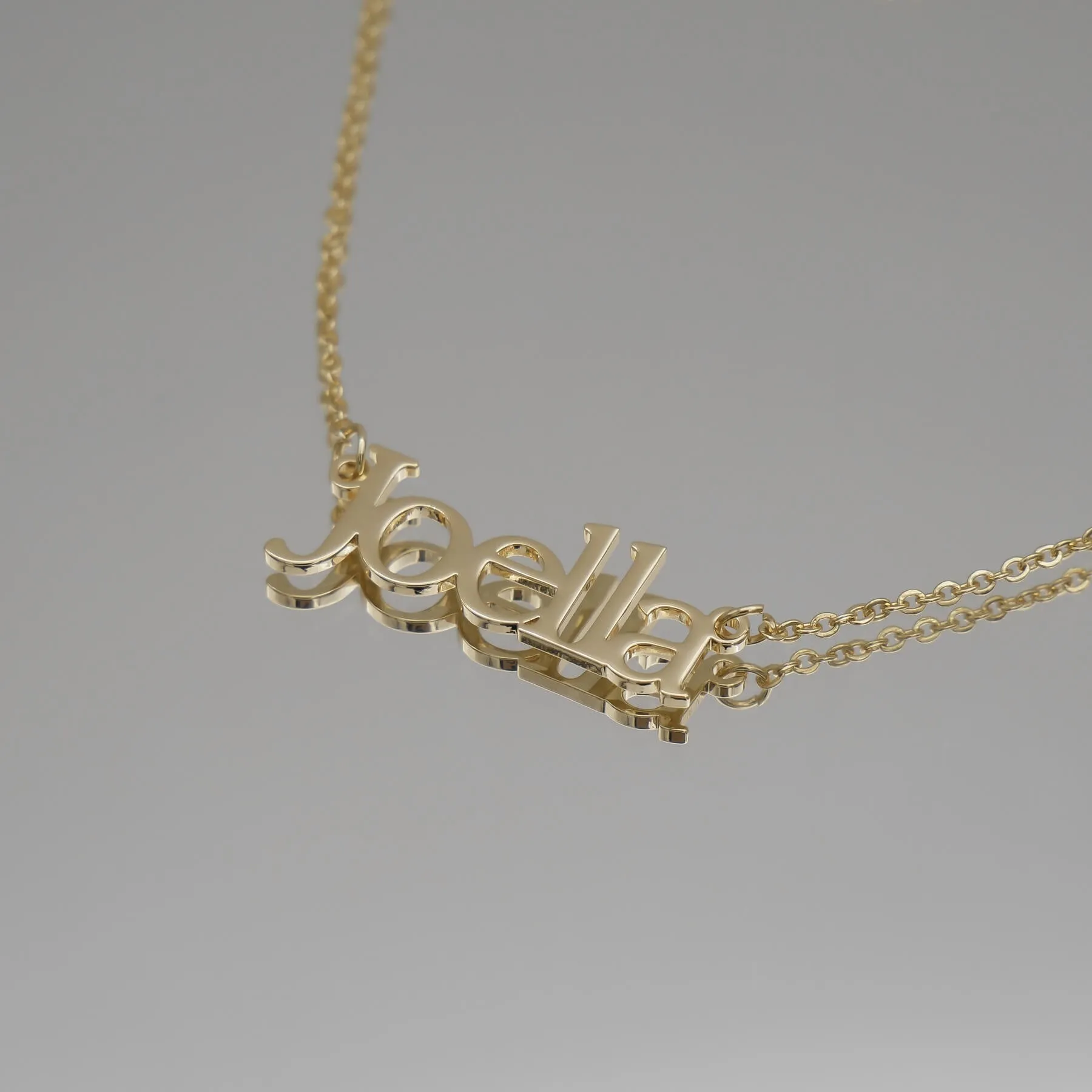 Monaco Custom Name Necklace sold by PRYA product image thumbnail 4