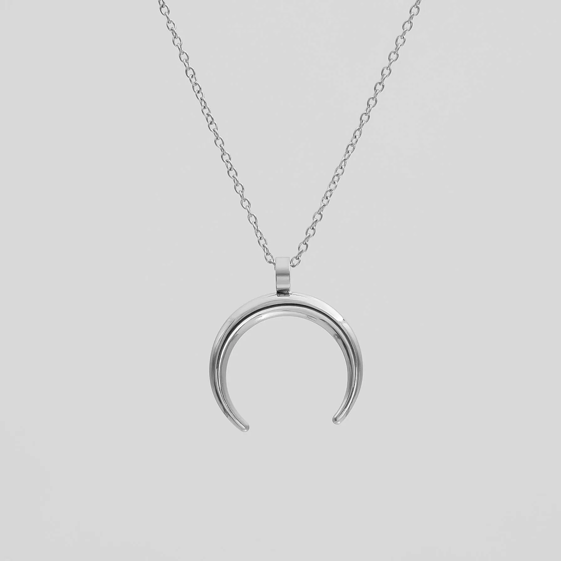 Crescent Moon Necklace sold by PRYA product image thumbnail 4