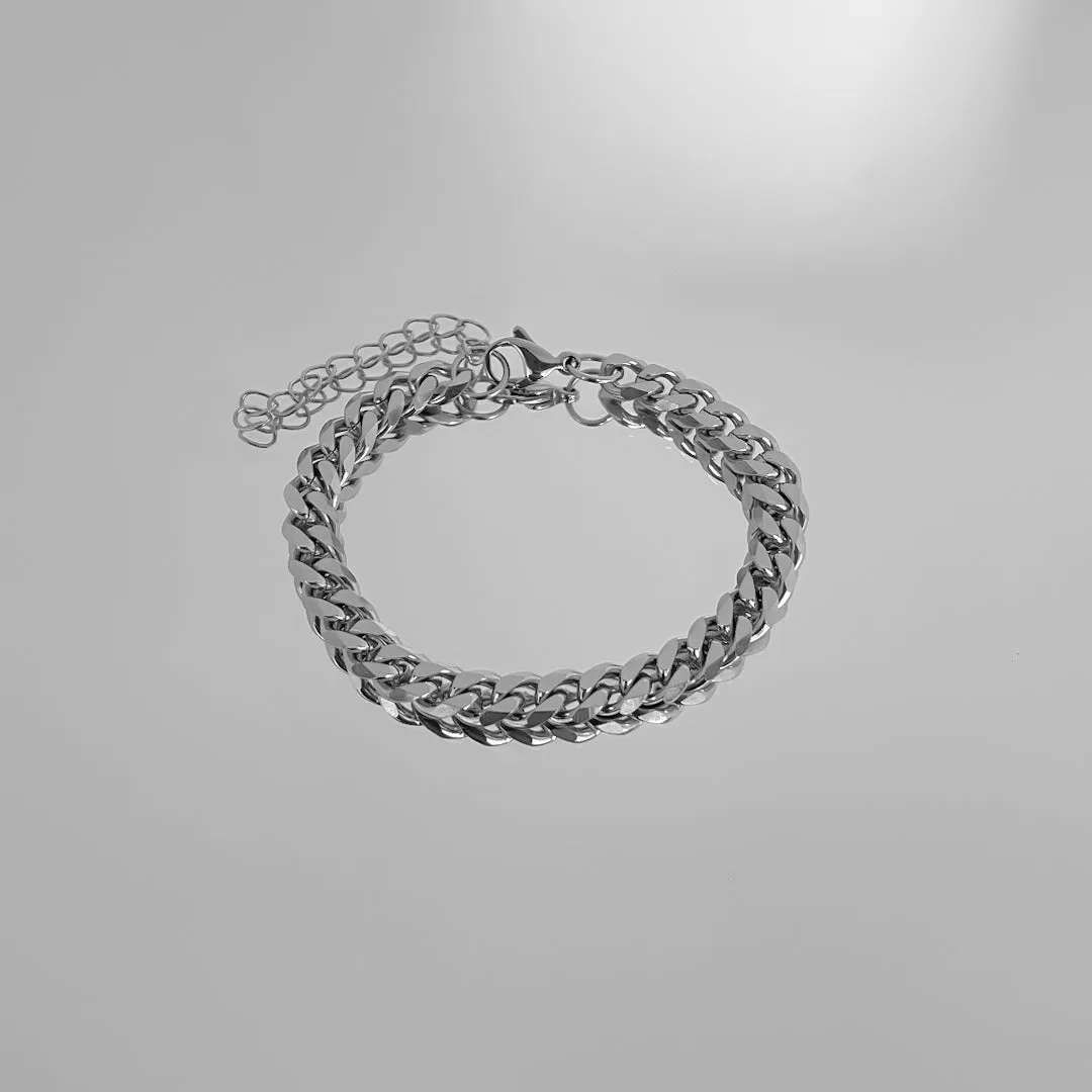 Classic Cuban Anklet Silver sold by PRYA product image thumbnail 4