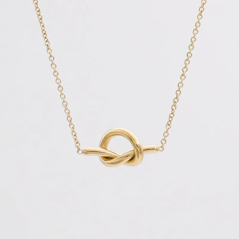 Ayla Knot Necklace sold by PRYA