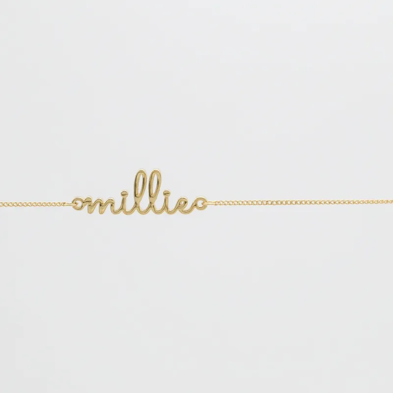 London Custom Name Belly Chain sold by PRYA